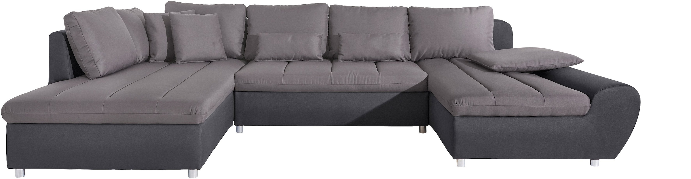 sit&more Wohnlandschaft »Bandos U-Form«, in 2 unterschiedlichen Grössen, wahlweise mit Bettfunktion + Bettkasten