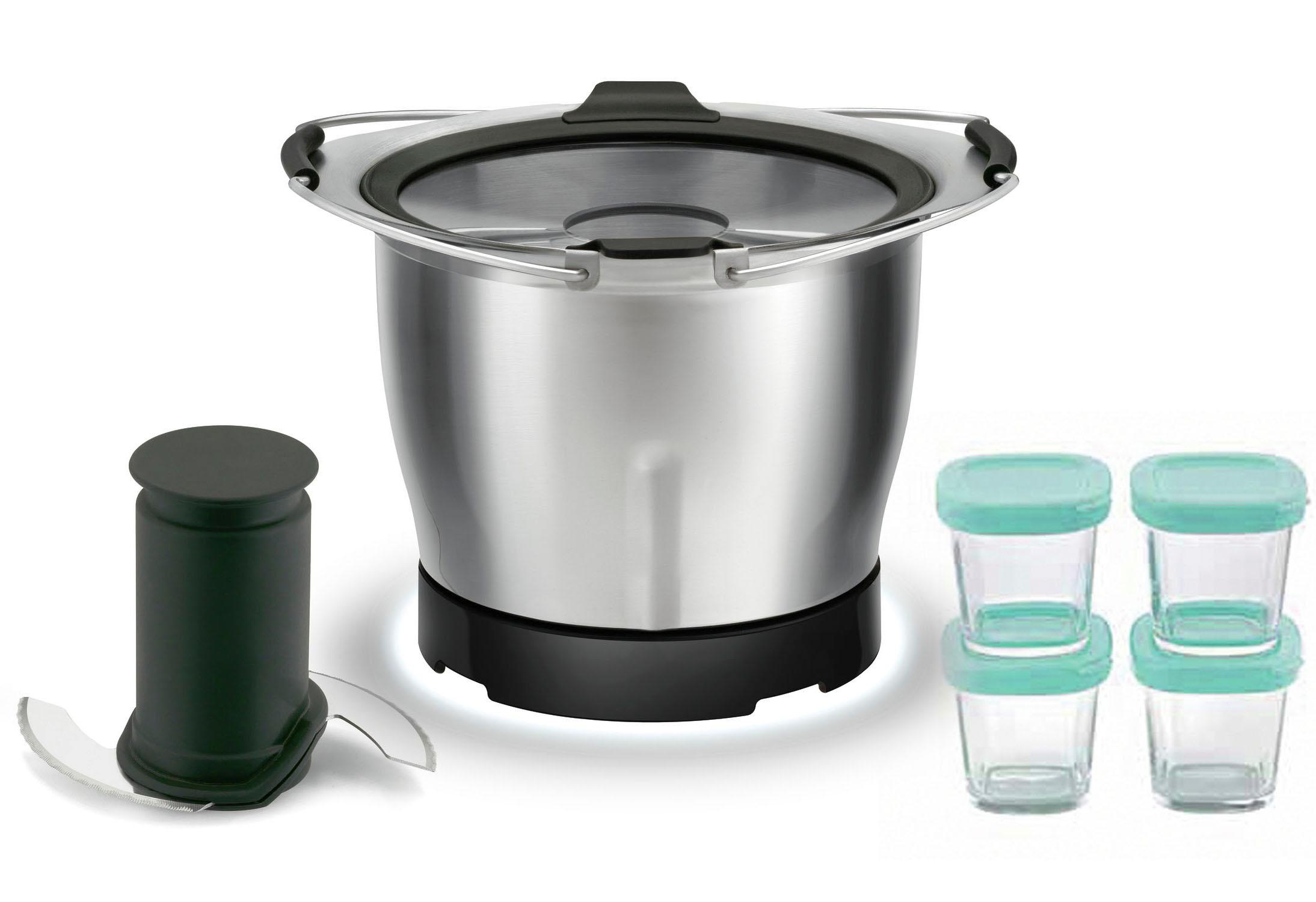 Image of Krups Küchenmaschinenschüssel »Prep&Cook XF555E«, aus Edelstahl, Zubehör passend für alle Prep&Cook Produkte bei Ackermann Versand Schweiz