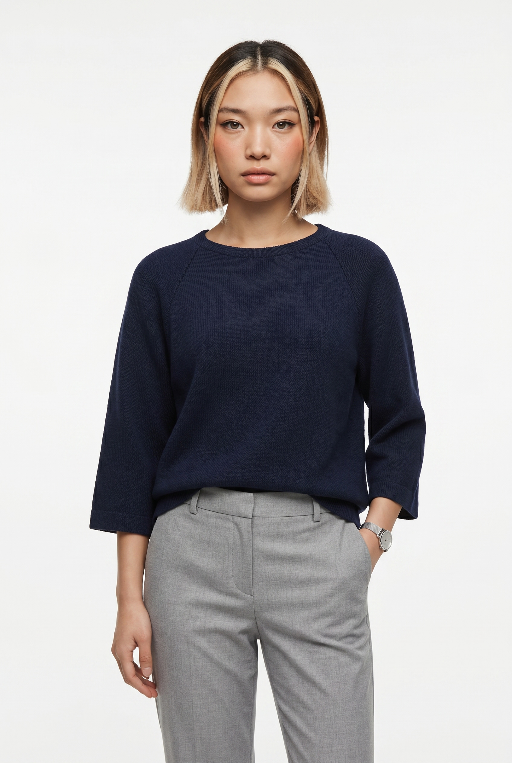 Image of RICHROYAL 3/4-Arm-Shirt