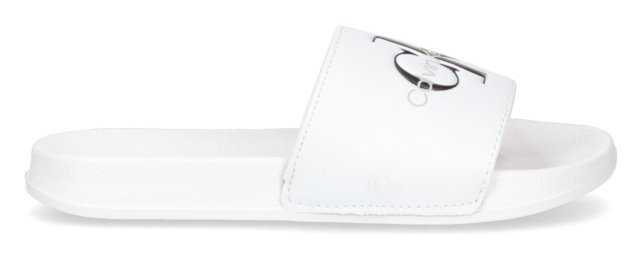 Image of Calvin Klein Jeans Badepantolette, mit Logoschriftzügen bei Ackermann Versand Schweiz