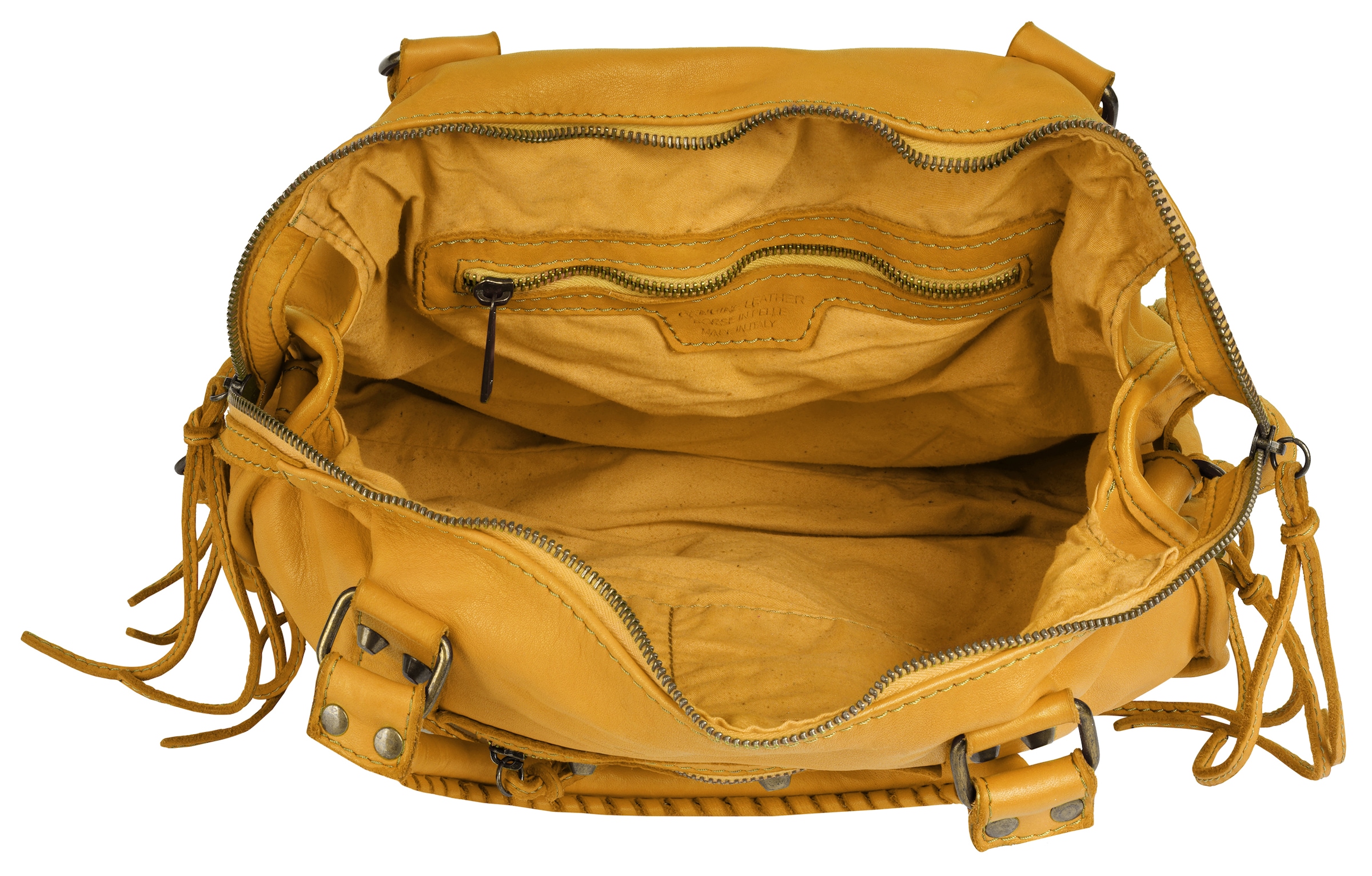 Samantha Look Shopper, echt Leder, Made in Italy