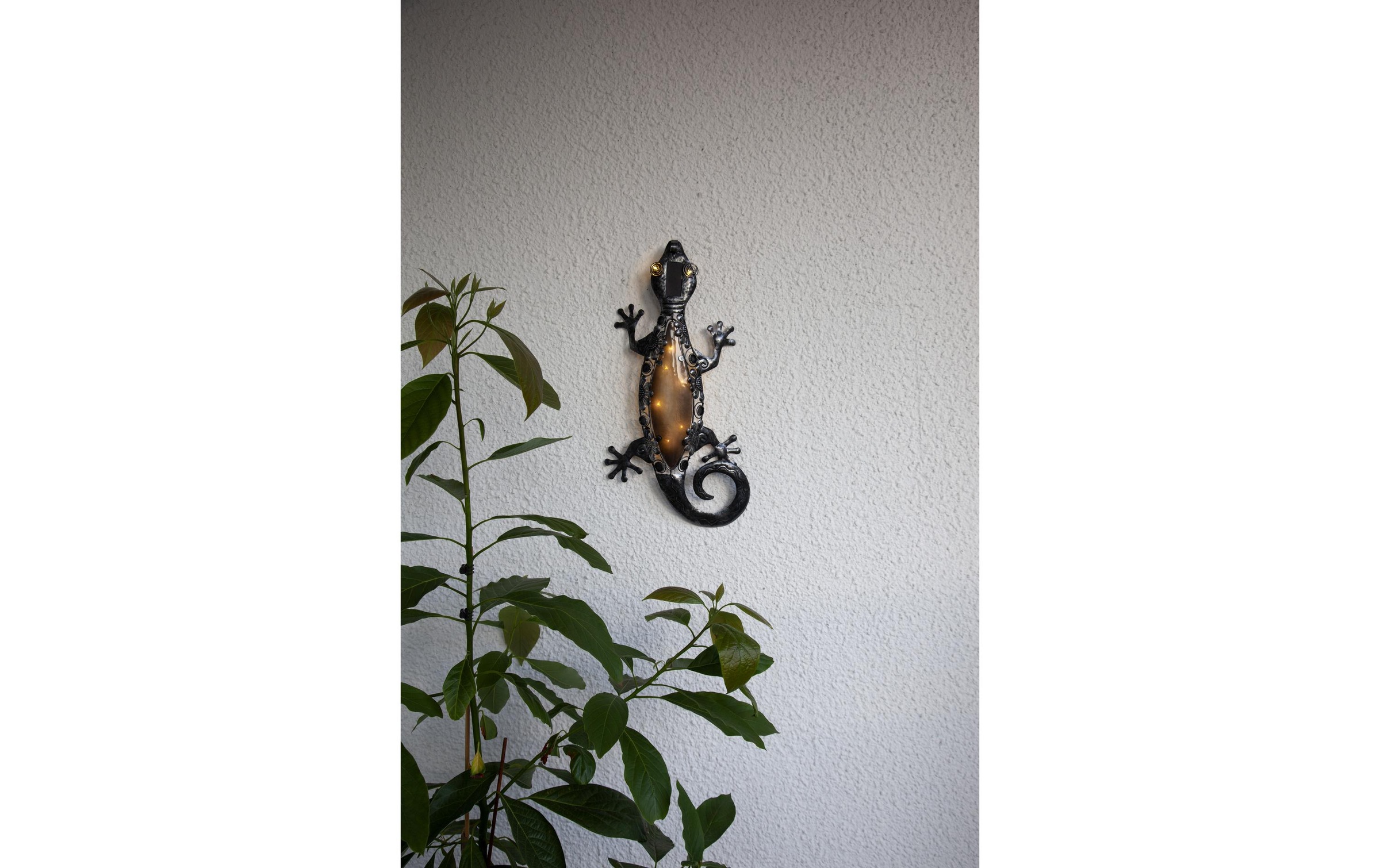 STAR TRADING Gartenleuchte »Solar Dekoration Gecko«