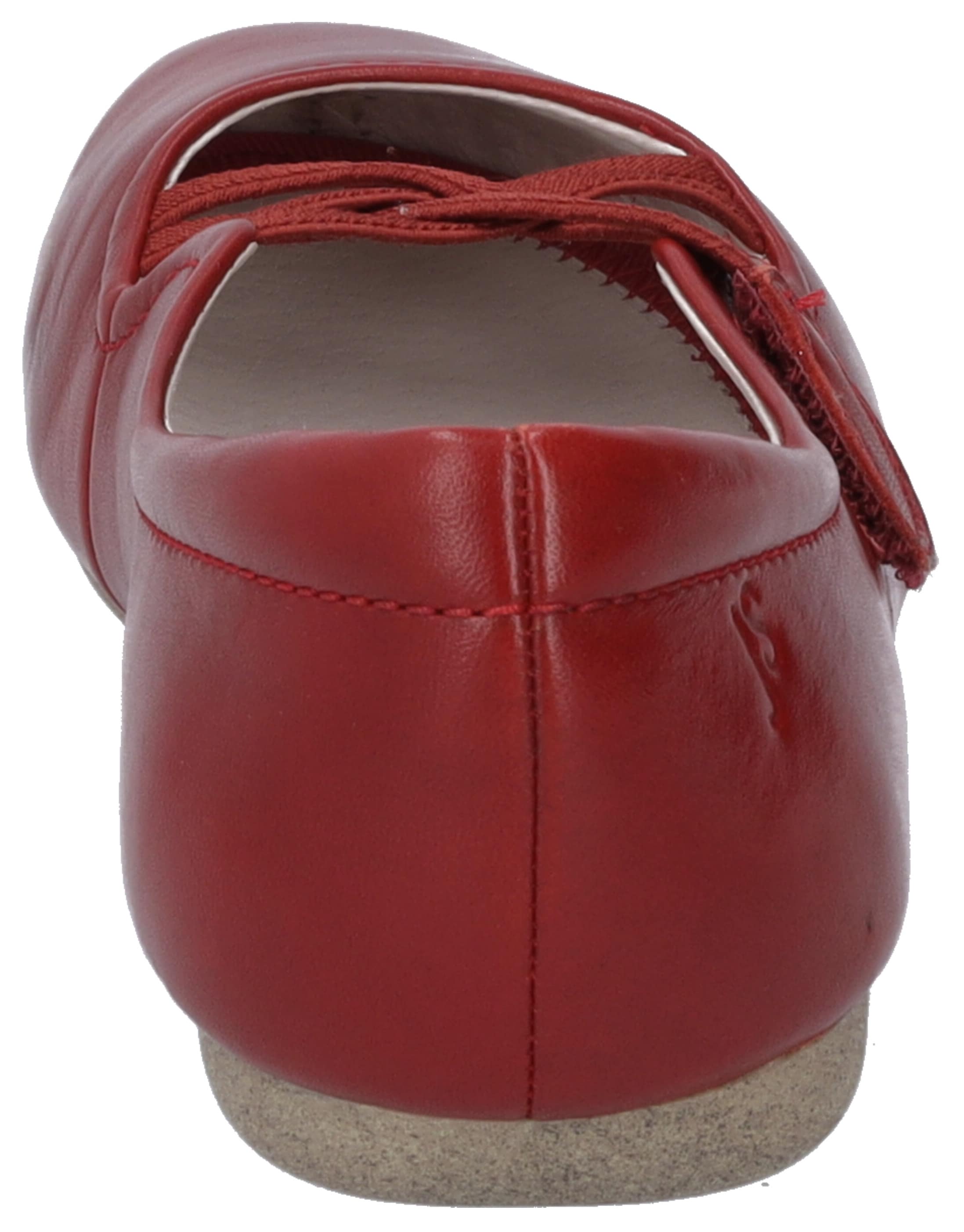 Josef Seibel Ballerines à lanières »Fiona 39«  Festtagsschuh, Slipper, Komfortschuh mit überkreuztem Gummizug