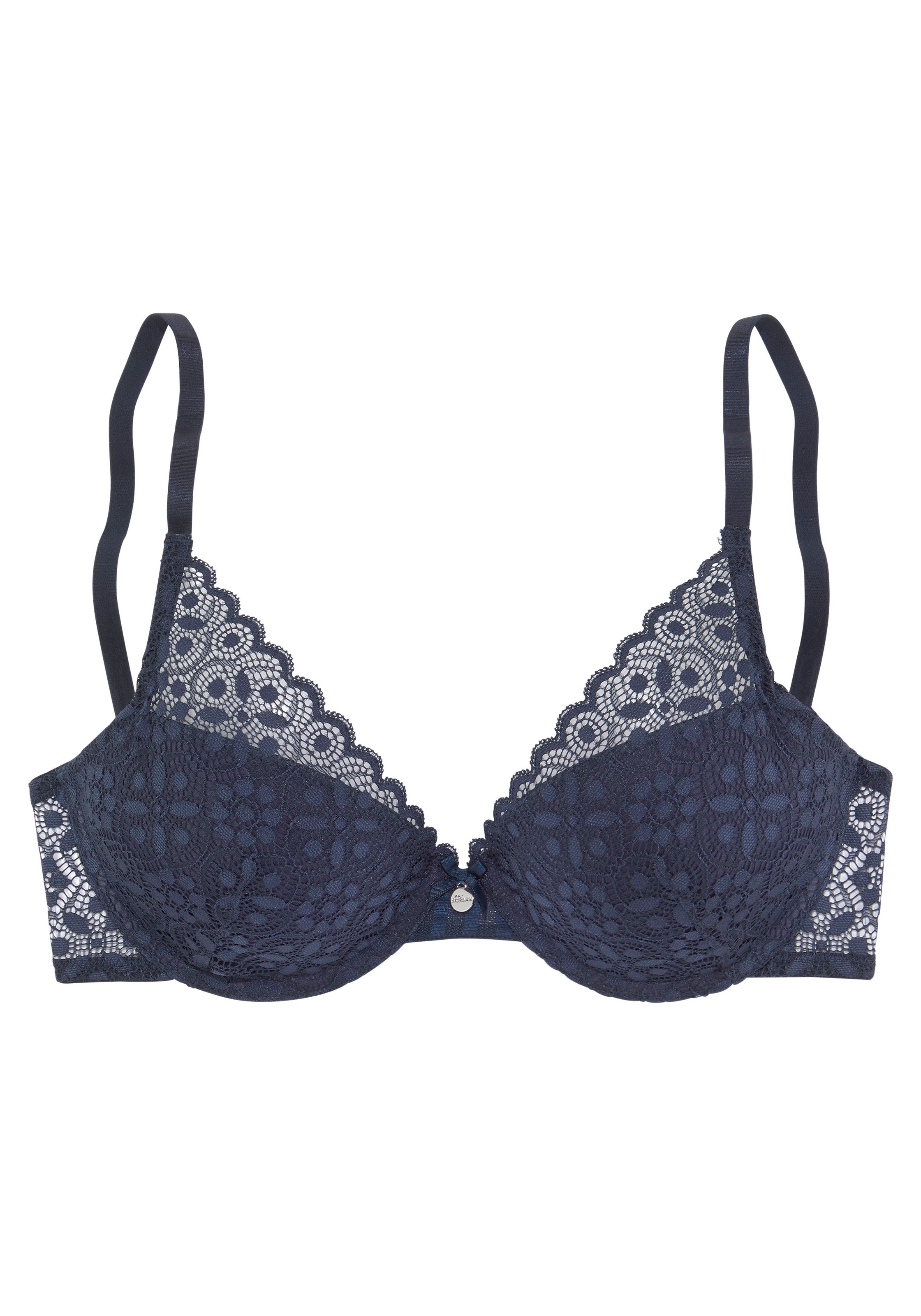 Image of s.Oliver Push-up-BH »Amelie«, aus floraler, transparenter Spitze, Dessous bei Ackermann Versand Schweiz