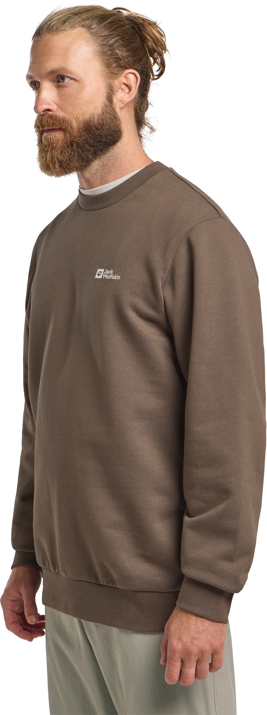 Image of Jack Wolfskin Langarmshirt "ESSENTIAL CREWNECK M"