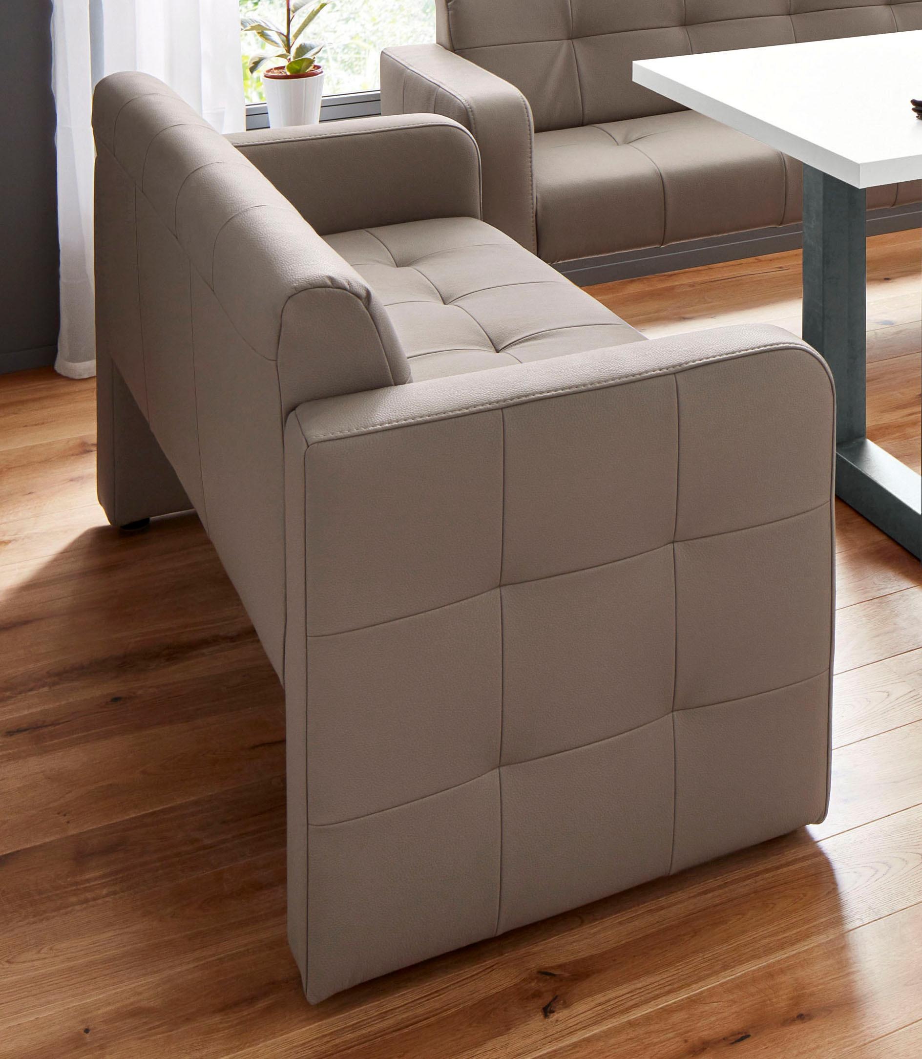 exxpo - sofa fashion Polsterbank »Barista Küchensofa, Sitzhöhe 49cm, kompakte Stellmasse«, Frei im Raum stellbar