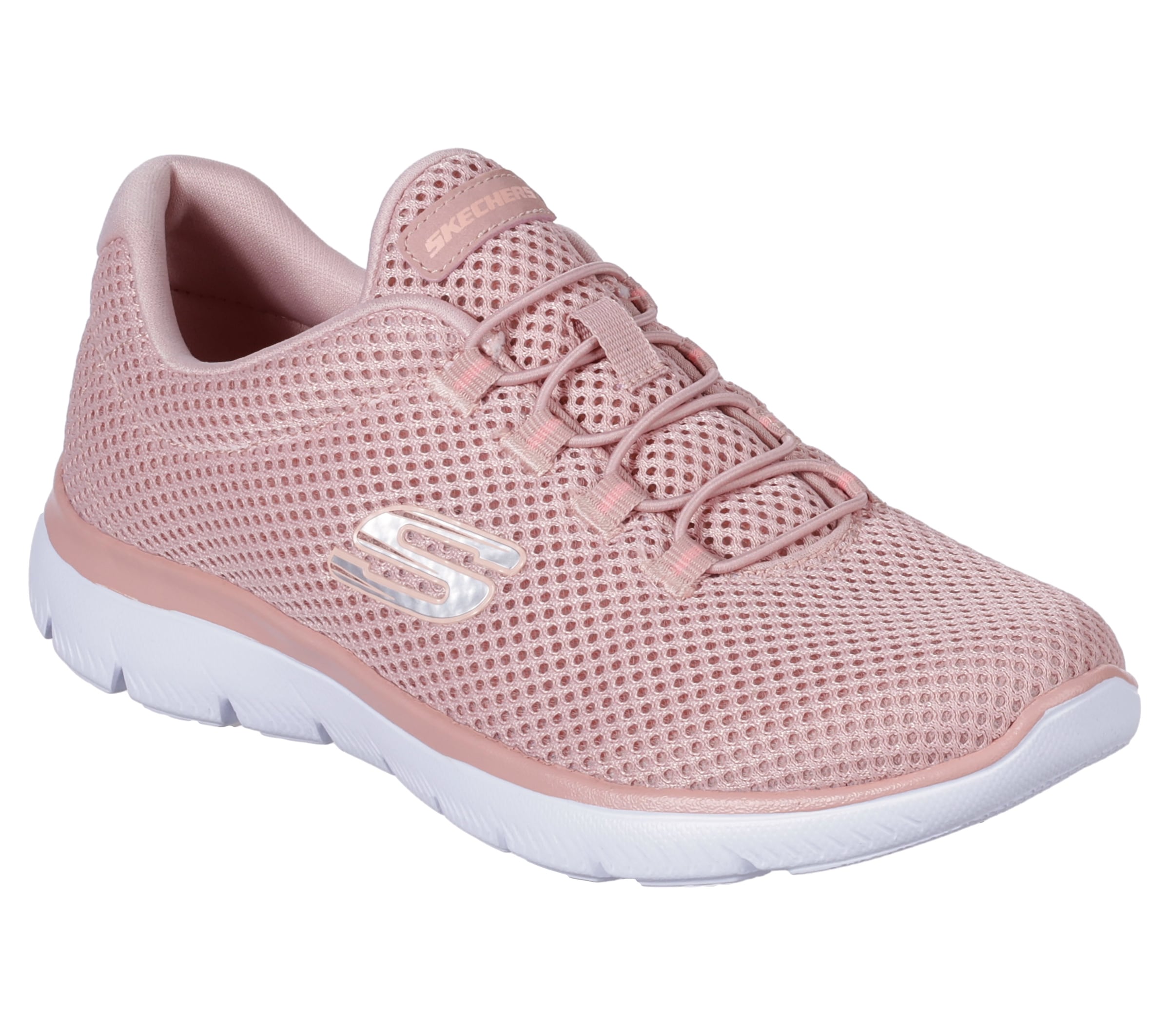 Skechers Slip-On Sneaker »Summits«  Slipper, Freizeitschuh, Komfortschuh mit gepolstertem Schaftrand