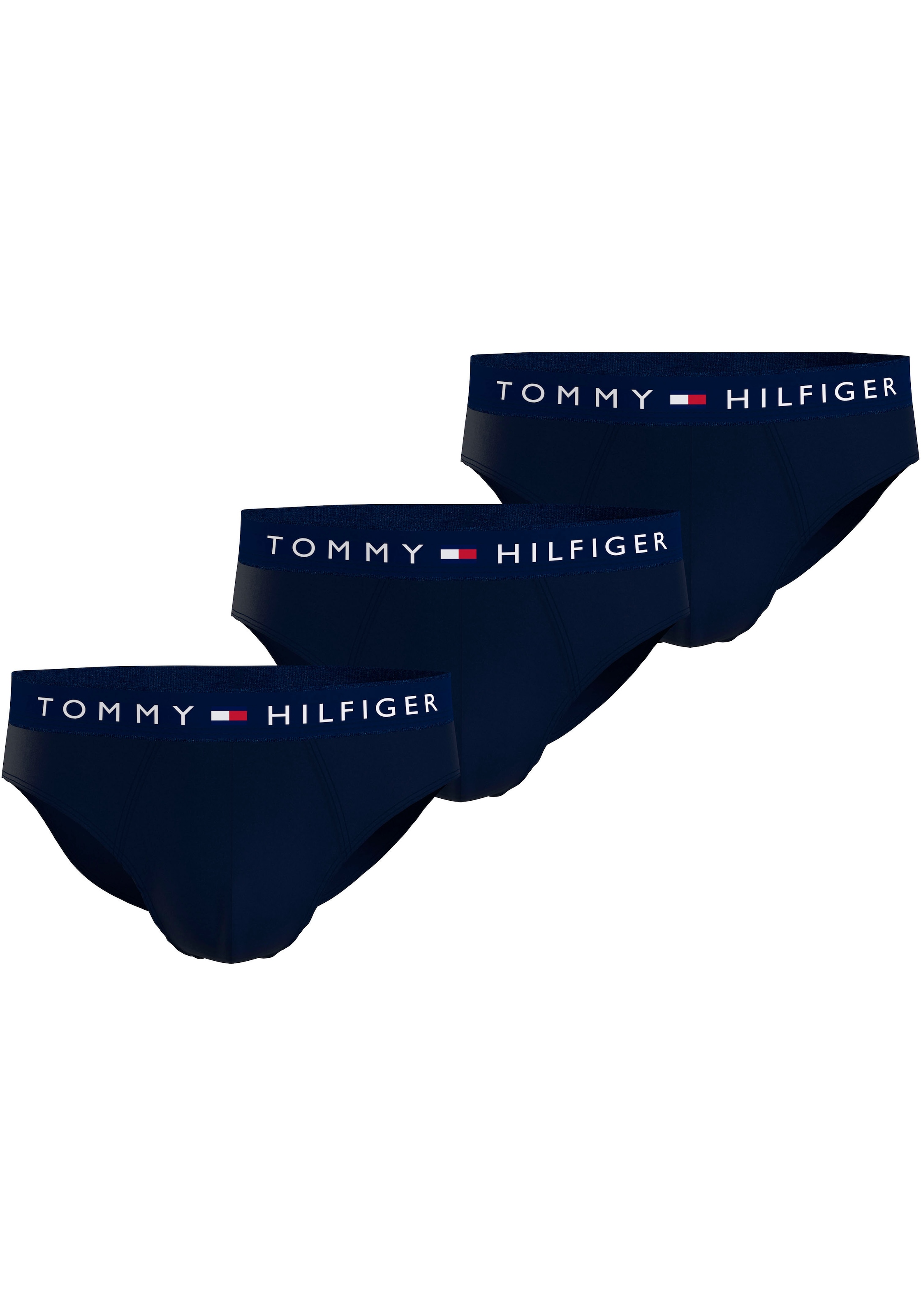 Slip »TH-3P BRIEF«, (Packung, 3er), mit Tommy Hilfiger Logoschriftzug