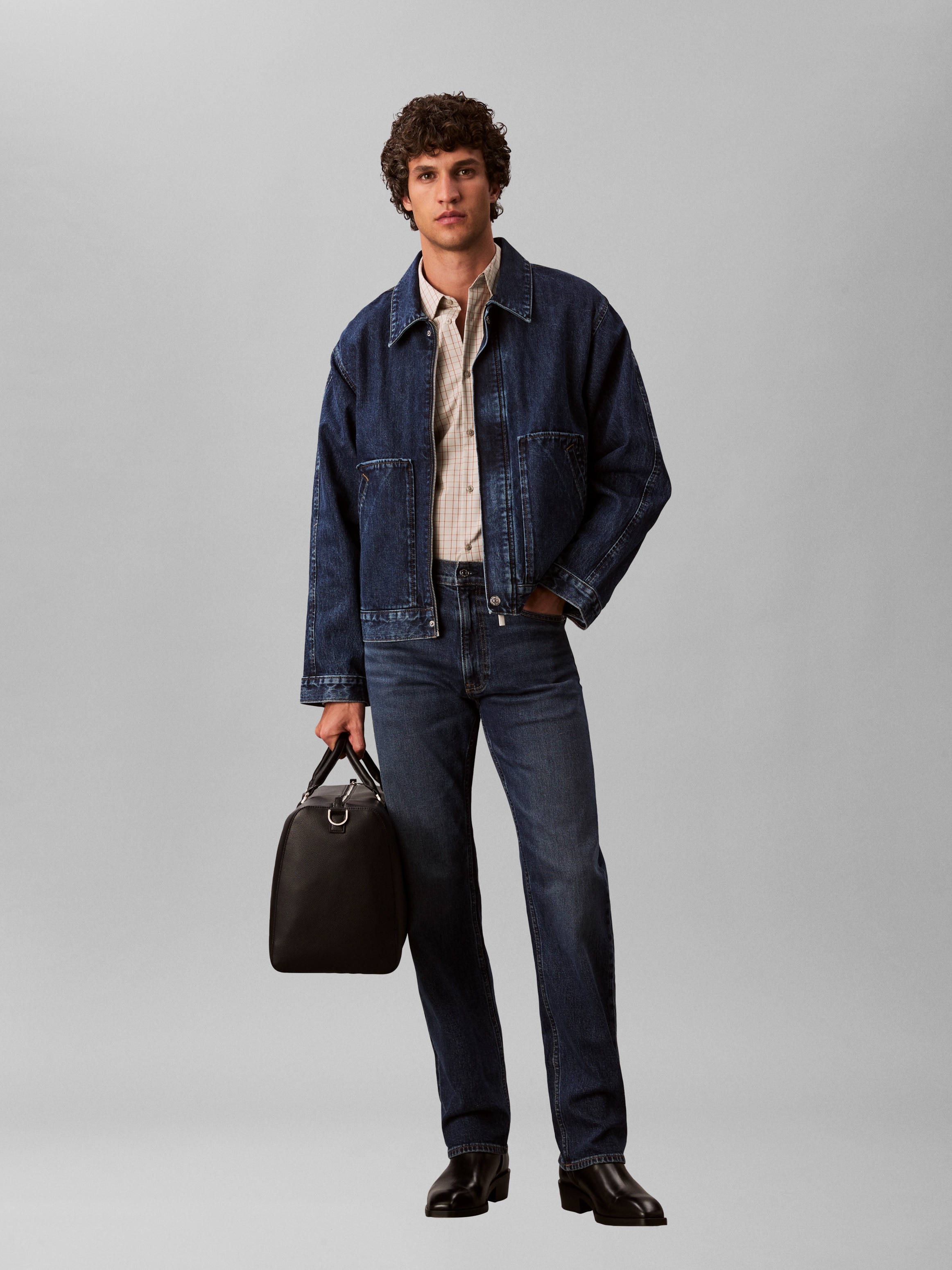 Image of Calvin Klein Jeans Straight-Jeans "STNDRD STRGHT JEANS" Straight fit