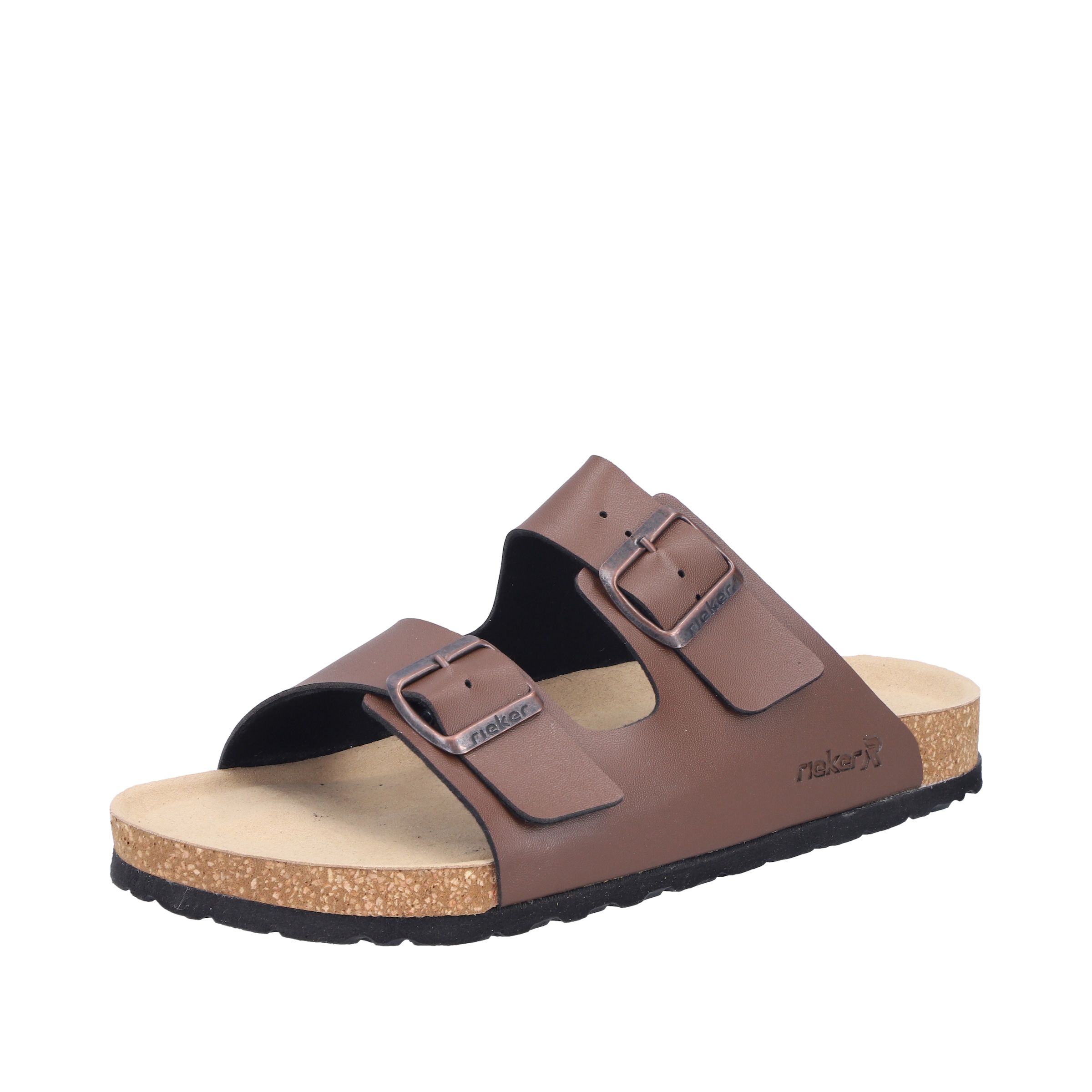 Rieker Pantolette  chaussure d’été, mule, chausson, avec deux boucles