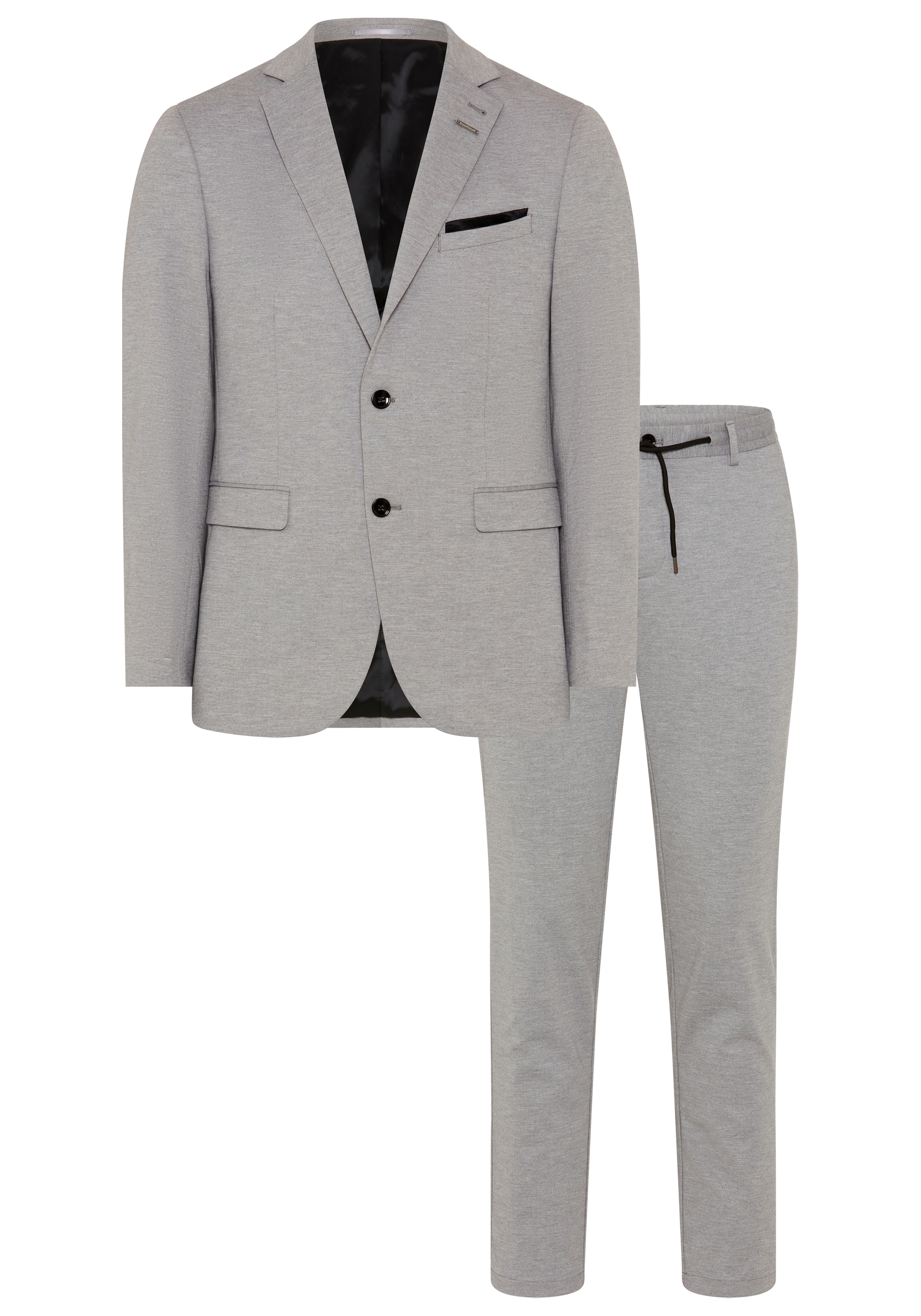 Bruno Banani Costume »Jersey« Ensemble, Veste & pantalon, 2 tlg. normal qualité élastique
