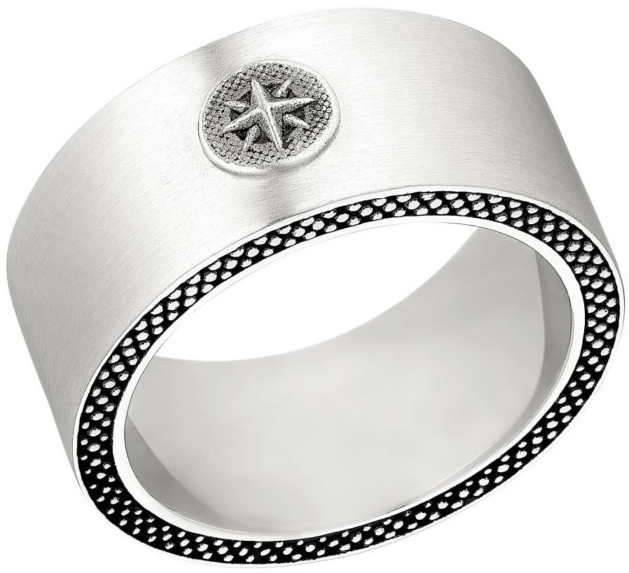 Image of s.Oliver Fingerring "Kompass-Motiv"