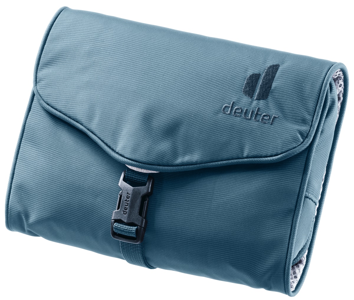 Image of deuter Kulturbeutel "WASH BAG I" mit verstaubarem Haken, mit grosser Reissverschlusstasche