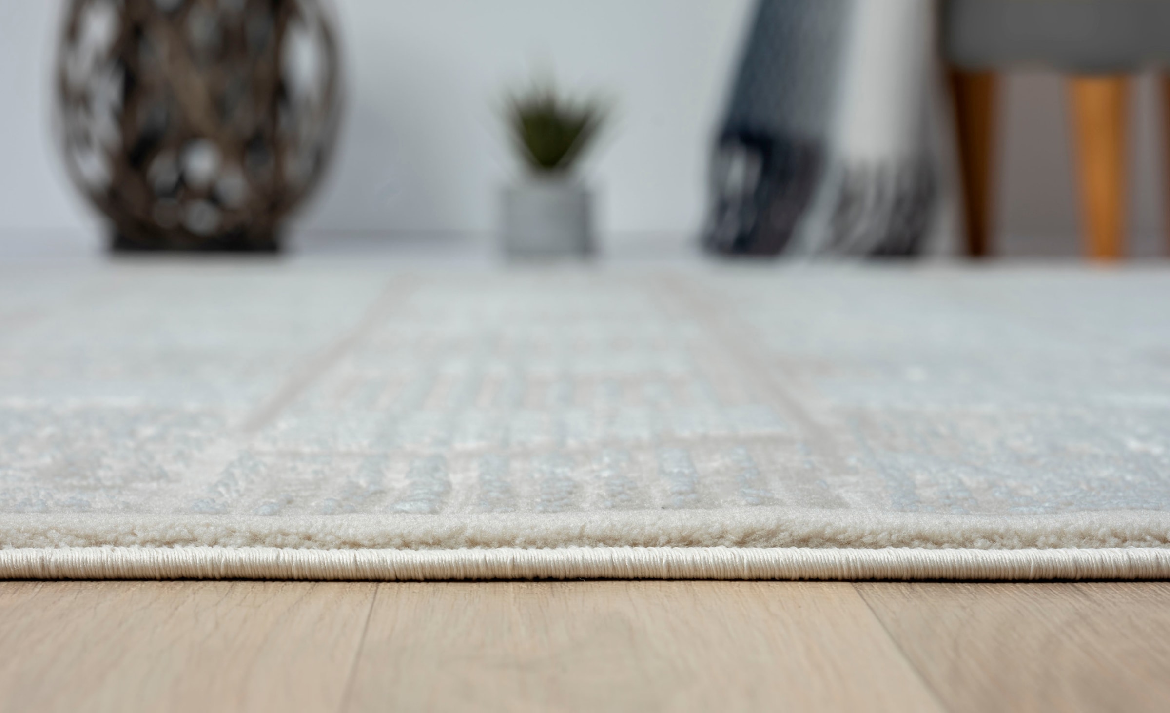 Myflair Möbel & Accessoires Teppich »My House, LAGERRÄUMUNG!« rechteckig 10 mm Höhe Kurzflor, Retro-Style,  besonders weich durch Microfaser, mit Fransen