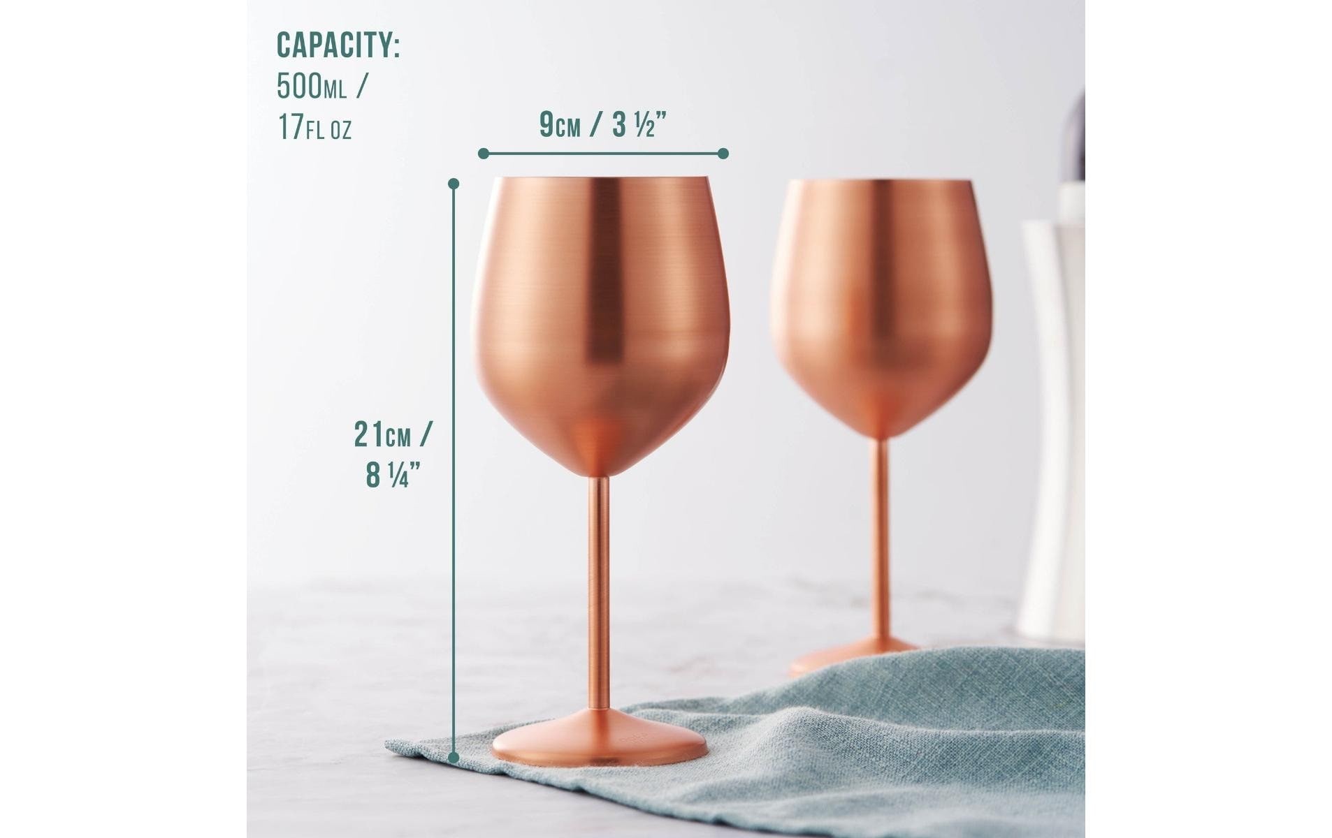   Weinglas »Oak & Steel 500 ml, 4 Stück«