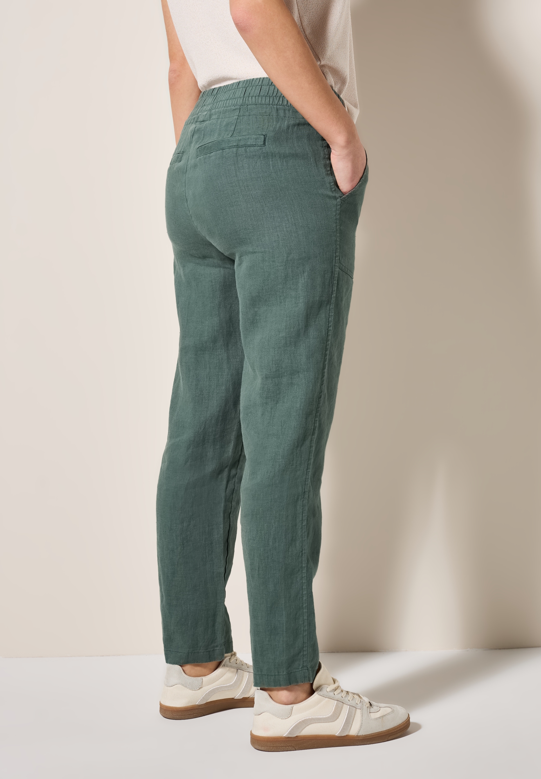 Cecil Leinenhose »Style Tracey«, mit elastischem Bund und Tunnelzug