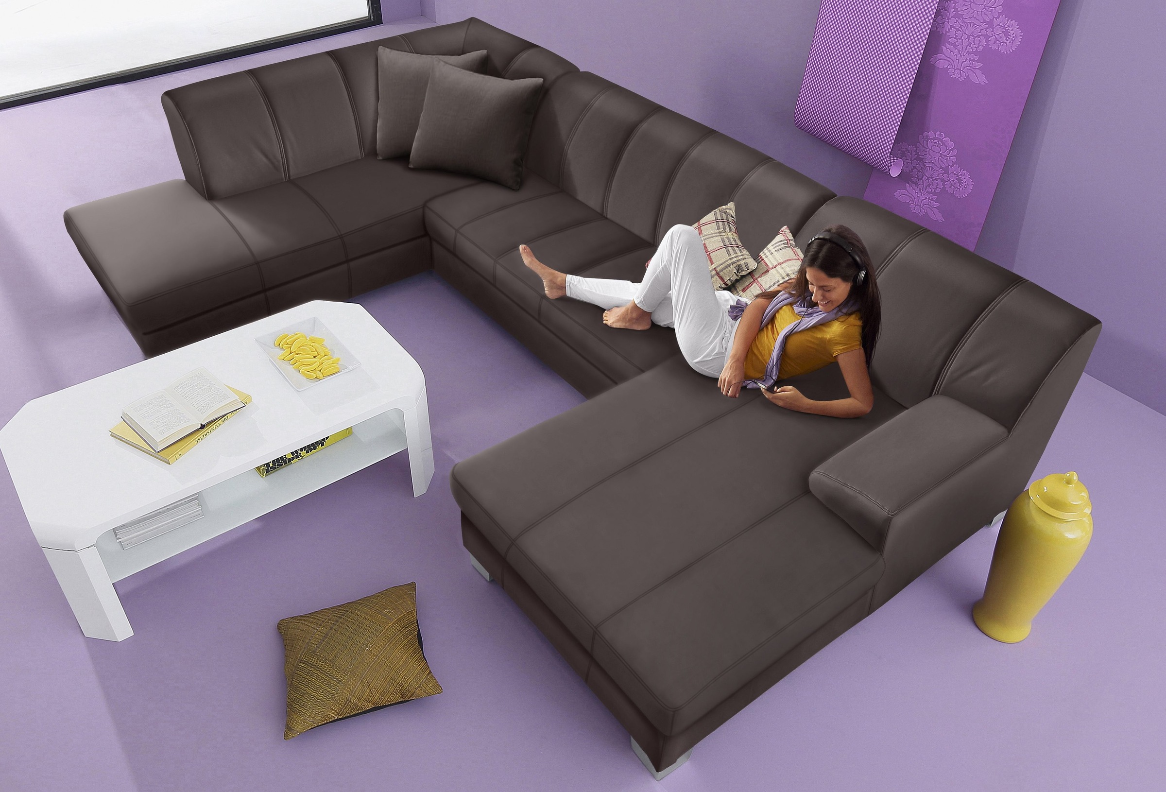 Image of INOSIGN Wohnlandschaft, wahlweise mit Bettfunktion bei Ackermann Versand Schweiz