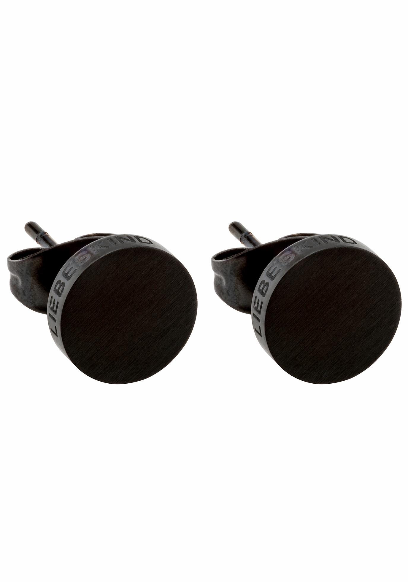 Image of Liebeskind Berlin Paar Ohrstecker "Schmuck Geschenk Edelstahl Ohrringe Kreis"