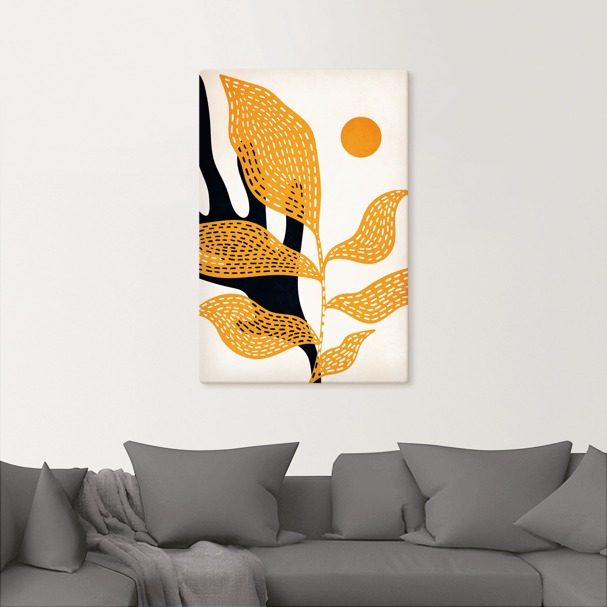 Artland Tableau sur toile »Van Gogh`s Garten« 1 cuis tlg. auf Holzrahmen gespannt