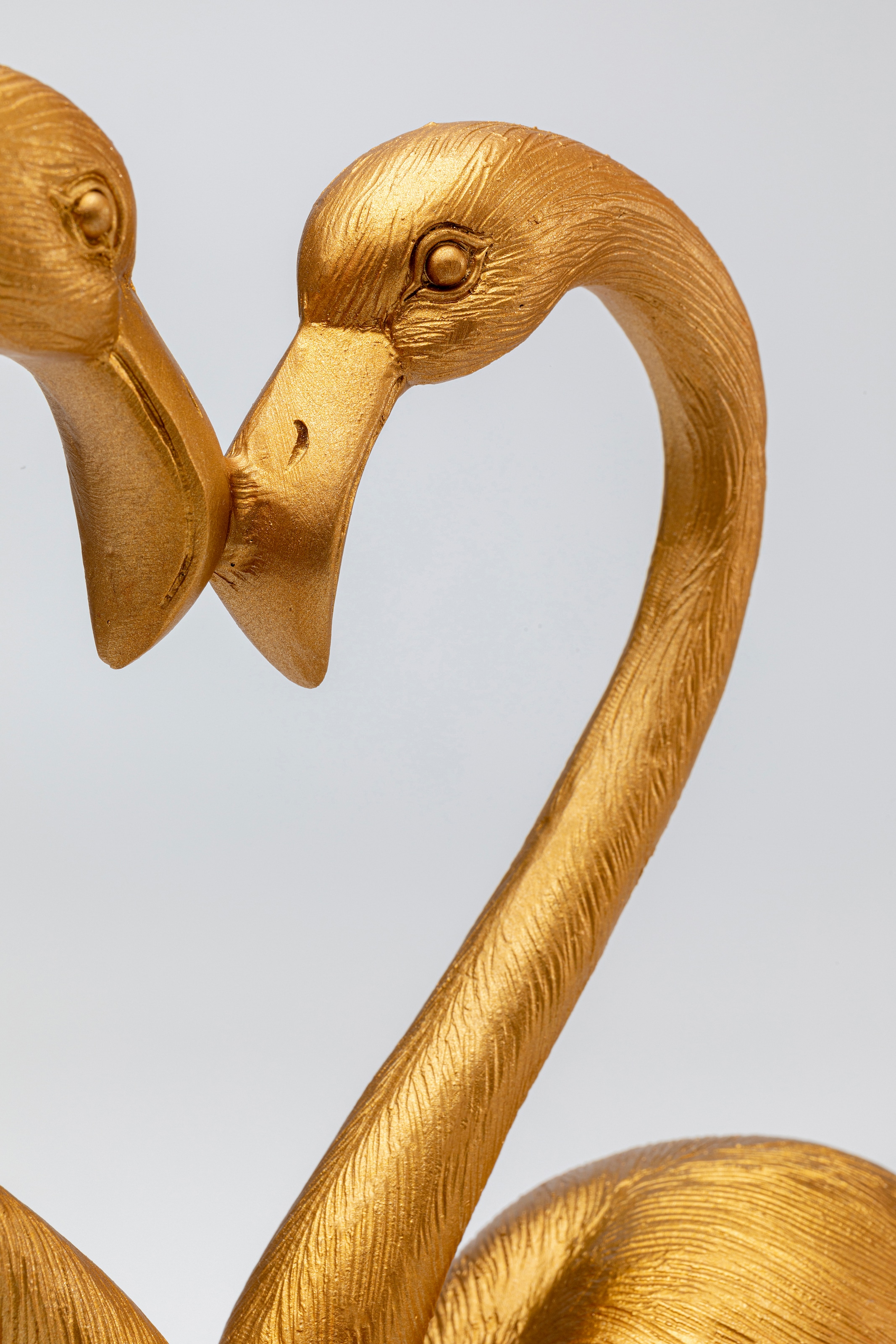 Kare Design Figurine de décoration »Flamingo Love Gold 39cm«