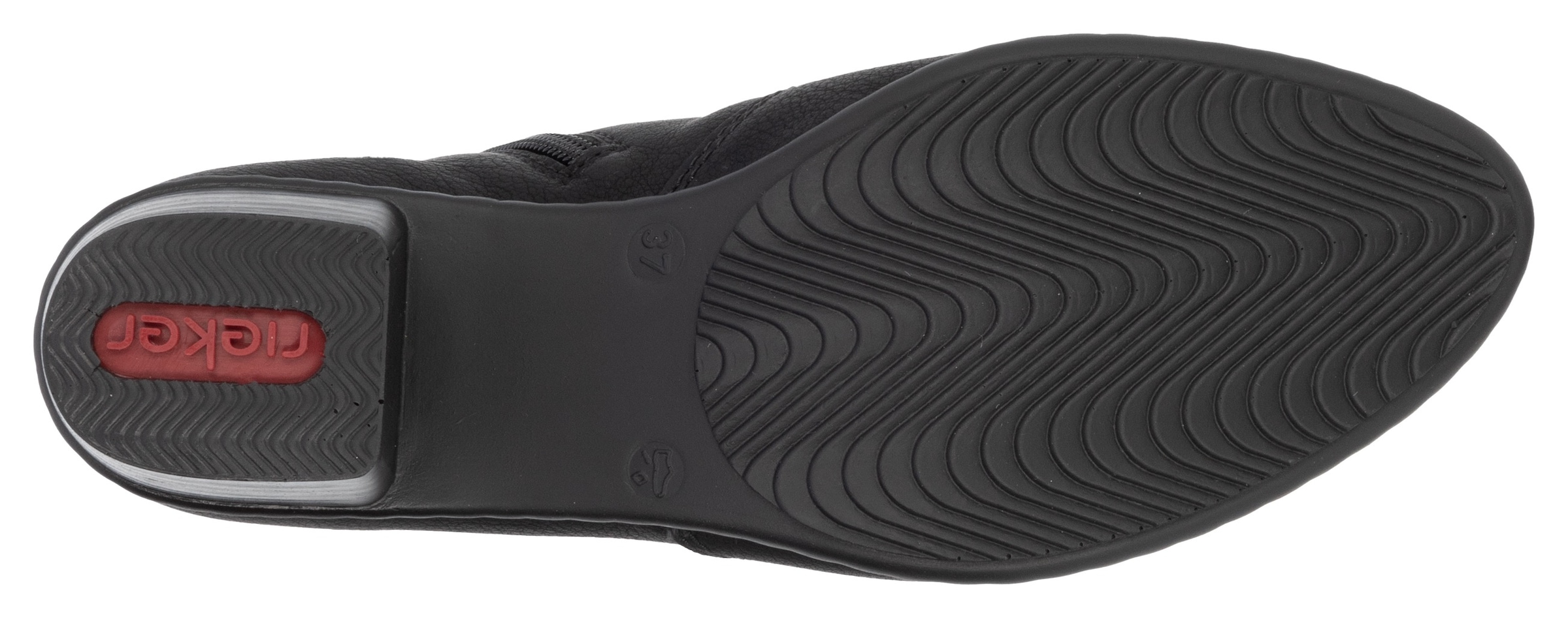 Rieker Westernstiefelette, Stiefelette, Cowboyboots, Blockabsatz, mit Innenreissverschluss