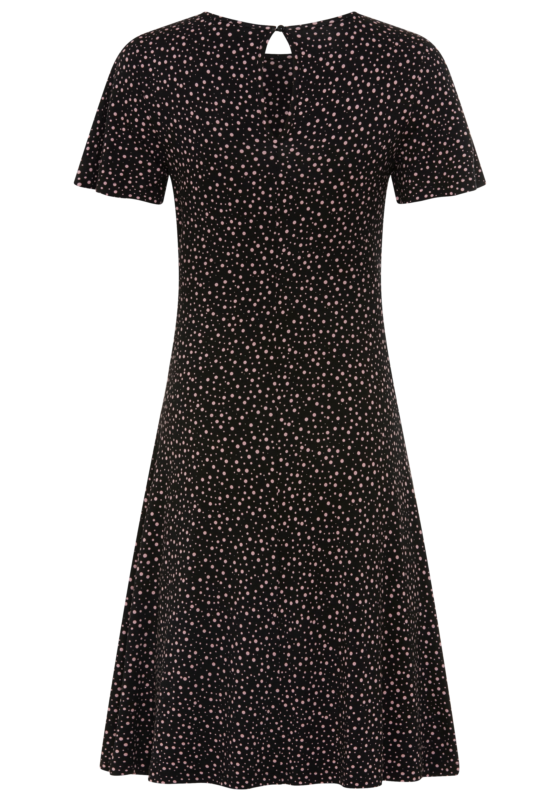 Laura Scott Robe en jersey robe courte, look féminin, en tissu jersey simple, manches mi-longues