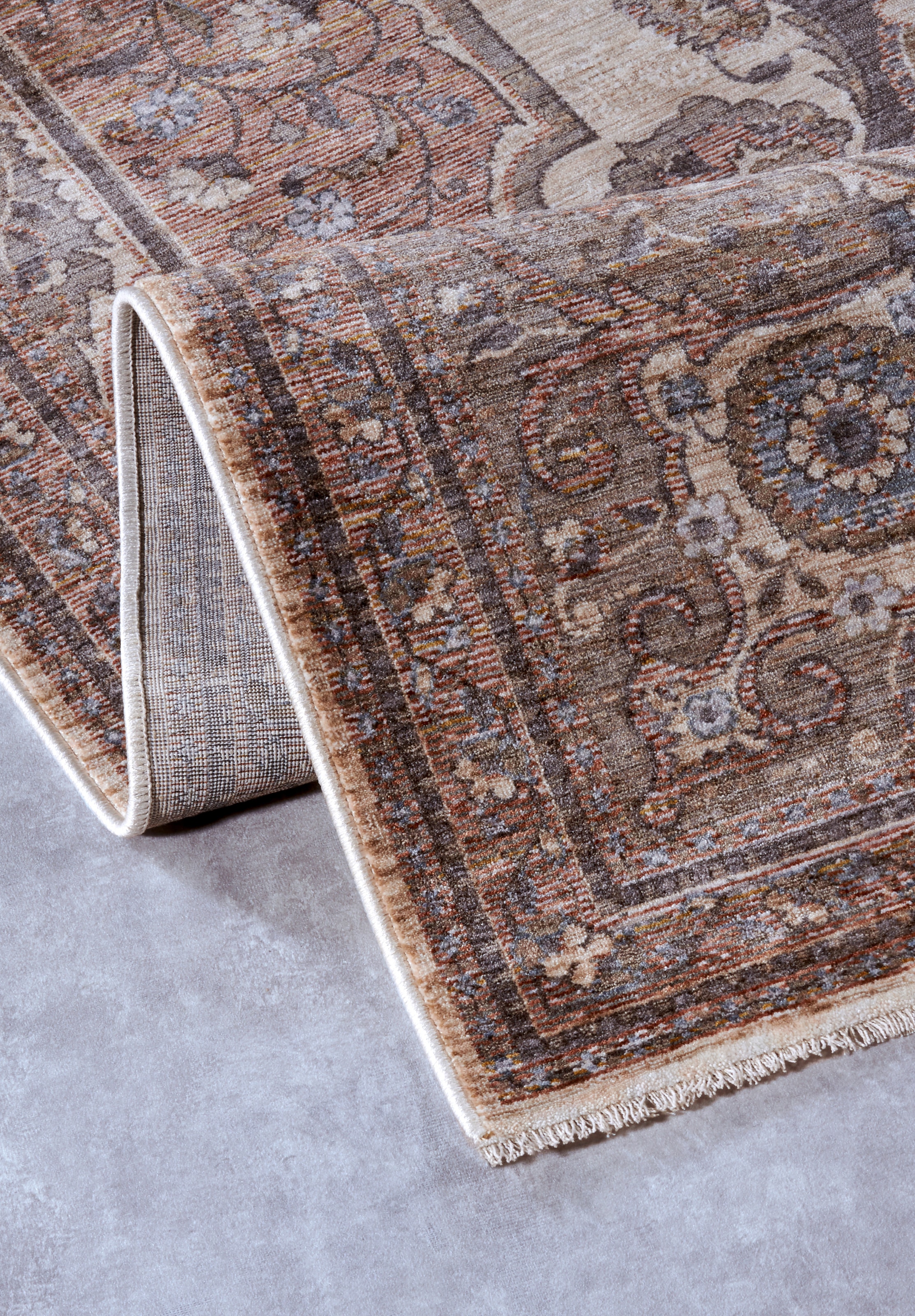 Villeroy & Boch Teppich »Renata« rechteckig 7 mm Höhe Läufer, Orientalisch, Fransen, Wohnzimmer, Schlafzimmer, Vintage