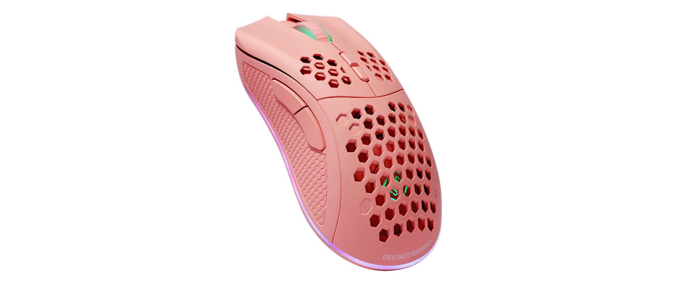 DELTACO Gaming-Maus »GAM-120-P RGB« Leichte Gaming-Maus mit RGB Beleuchtung