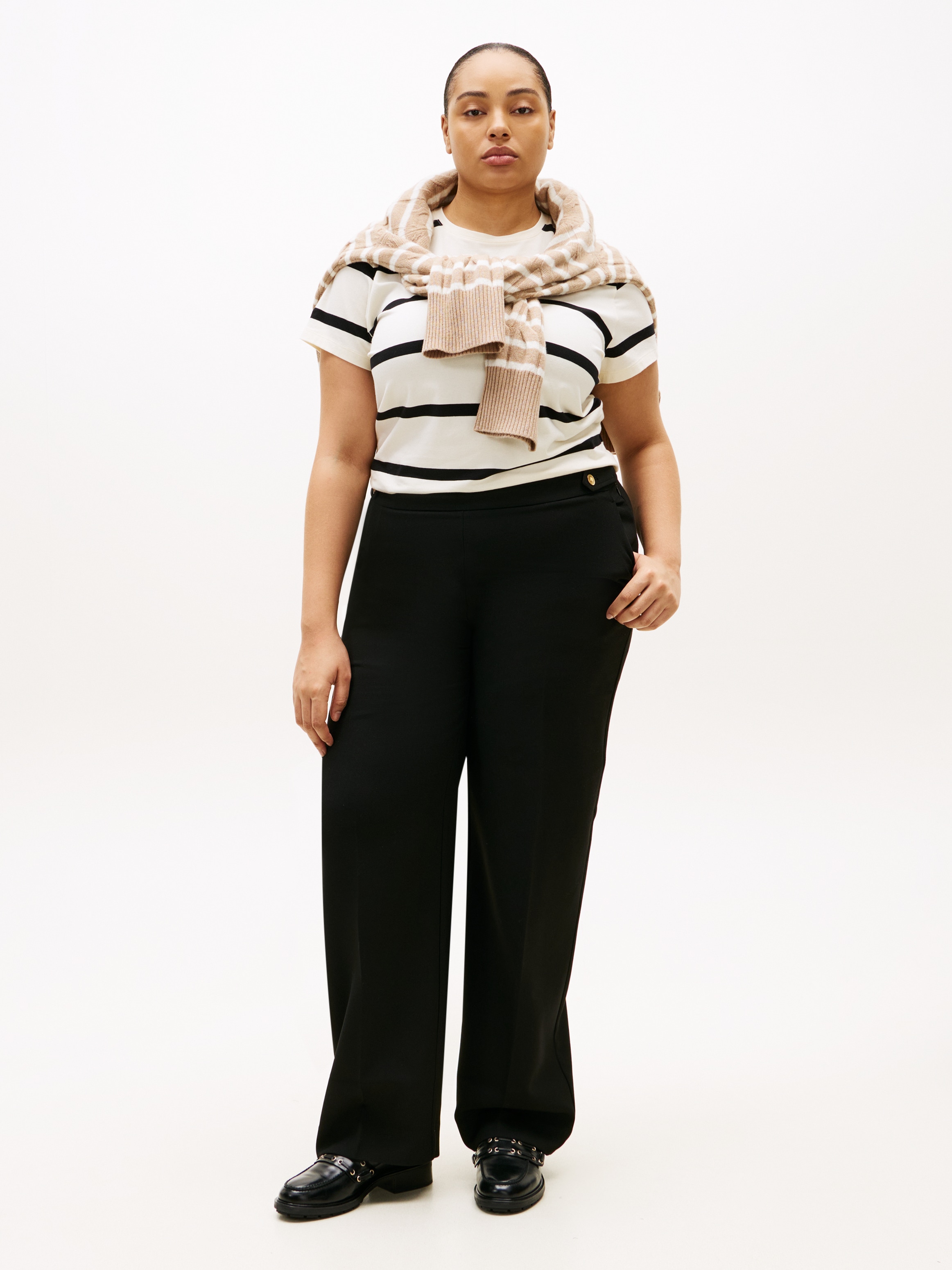 Tommy Hilfiger Curve Anzughose »CRV PUNTO GB STRAIGHT PANT«  in grossen Grössen