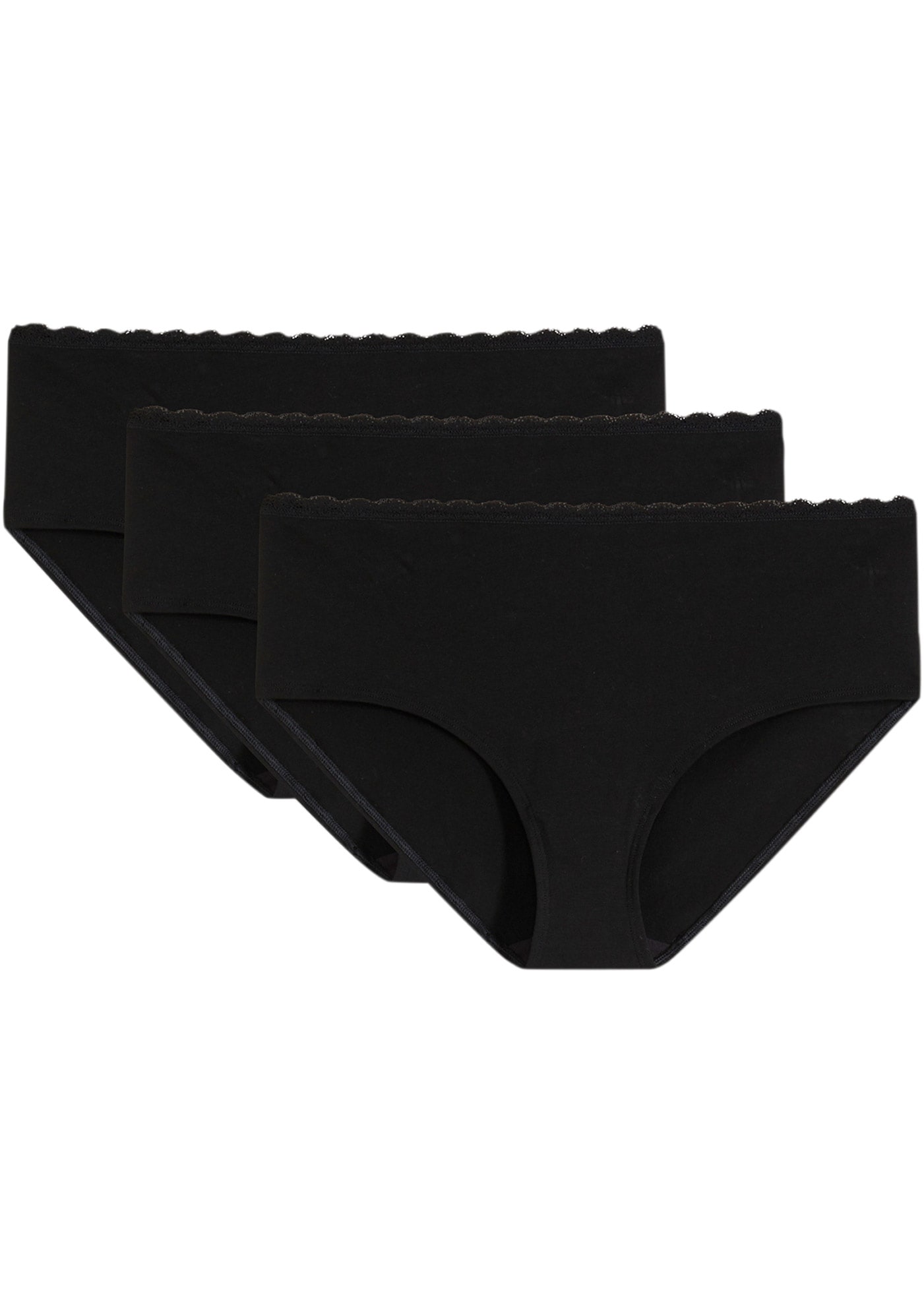 Image of bonprix Umstandsslip Packung, 3 Stk. mit Spitze, verschiedene Konfektionsgrössen