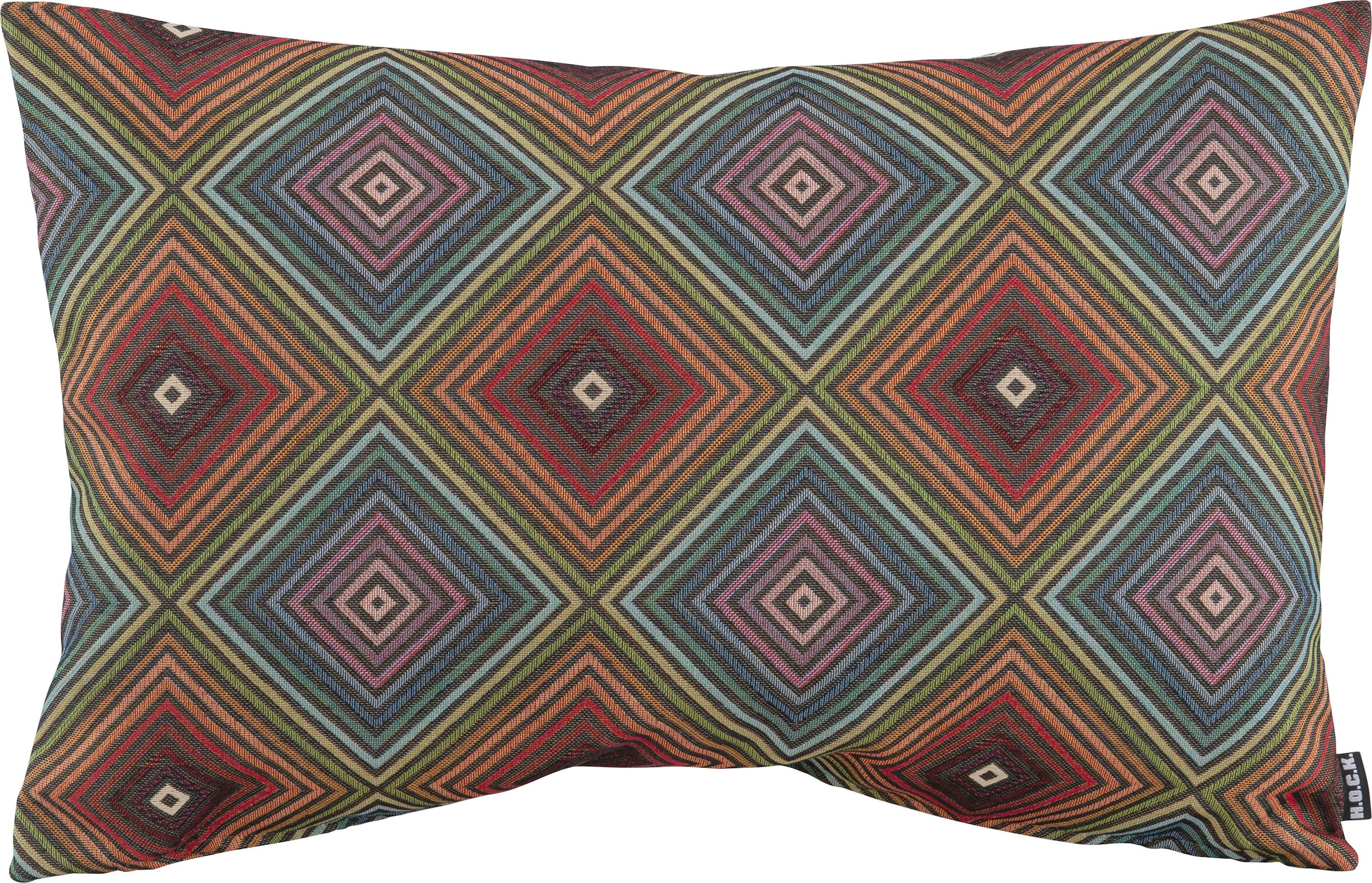 Image of H.O.C.K. Dekokissen "Selin" orientalischen Stil, Kissenhülle mit Füllung, 1 Stück