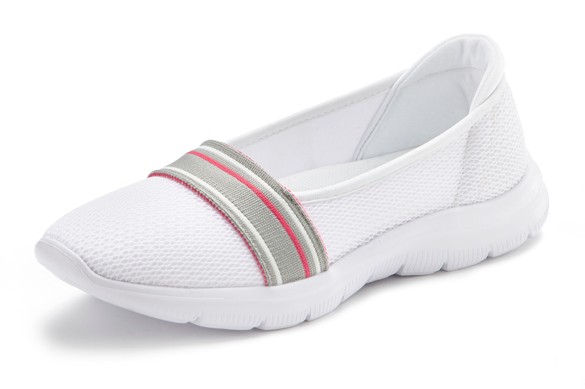 Image of LASCANA Slipper, "Slip On" federleichter Sneaker aus Mesh Material vegan bei Ackermann Versand Schweiz