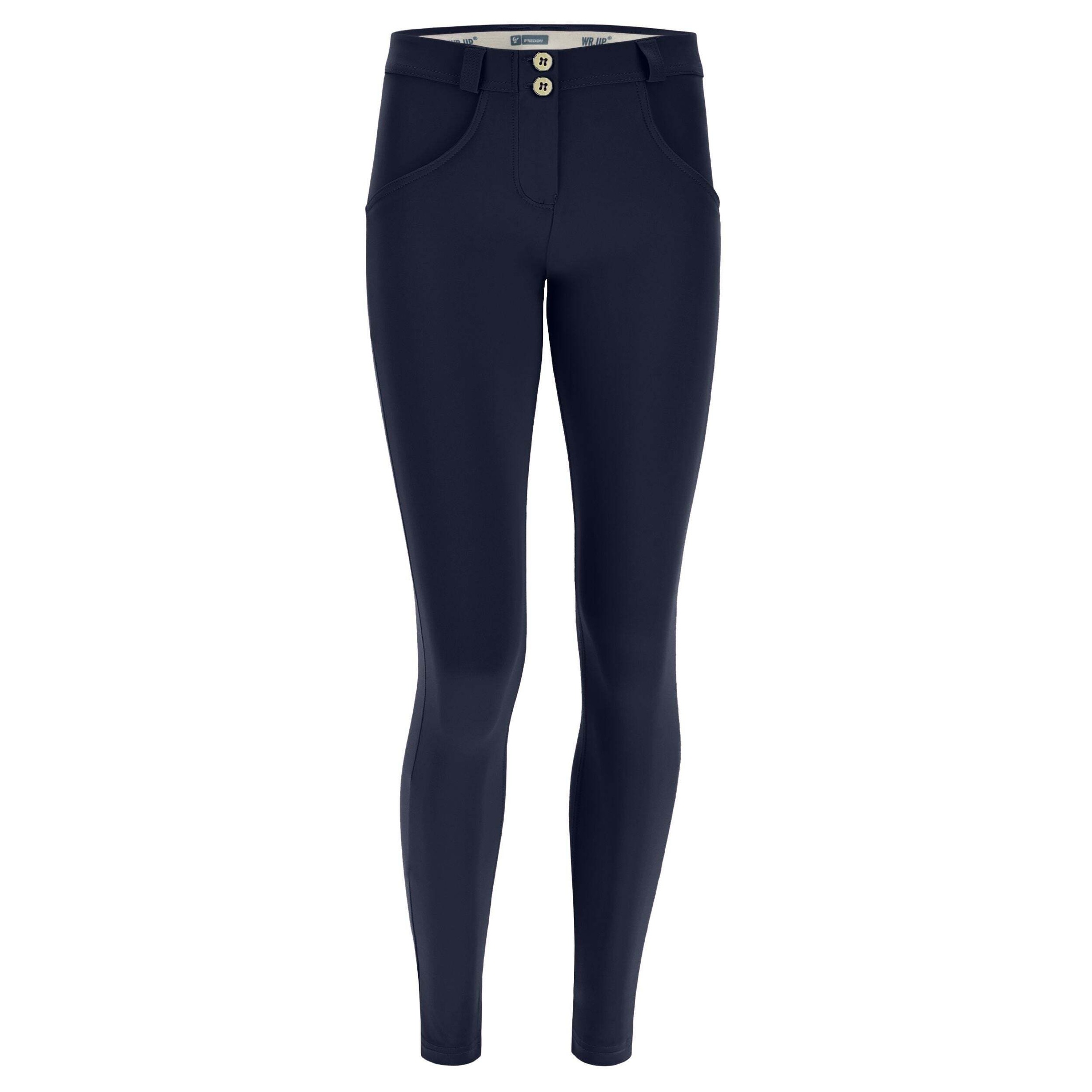 Freddy, Unisex, Leggings »Leggings WRUP1RC005REC«, dazzling blau, S, EURO, skinny Passform