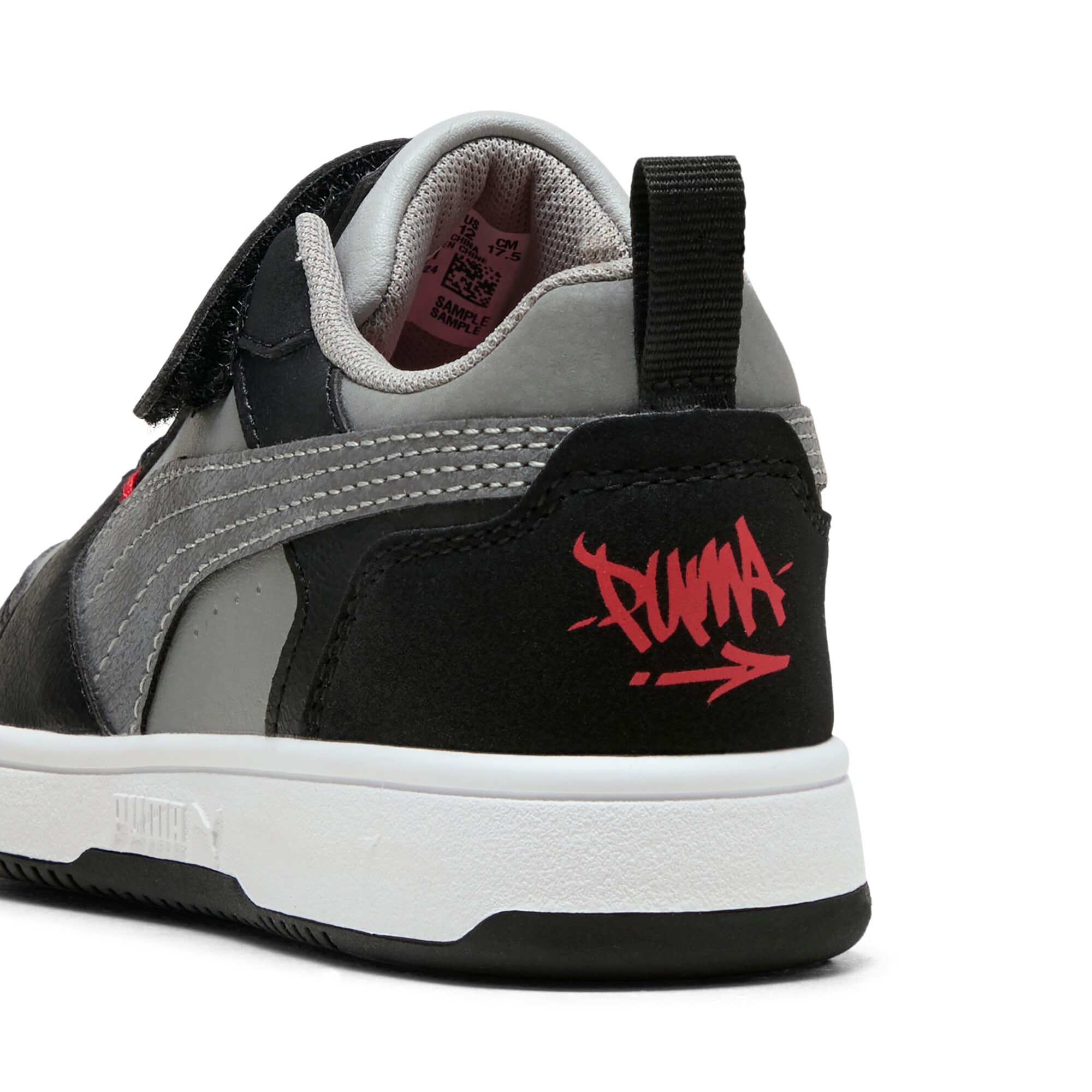 PUMA Sneakers »REBOUND V6 LO MID 90S AC+ PS«  mit Klettverschluss, leicht profilierte Gummilaufsohle