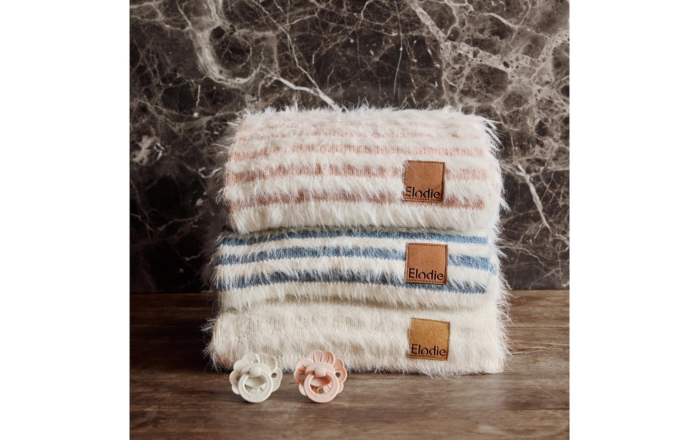   Couverture pour bébé »ELODIE Furry Knit«