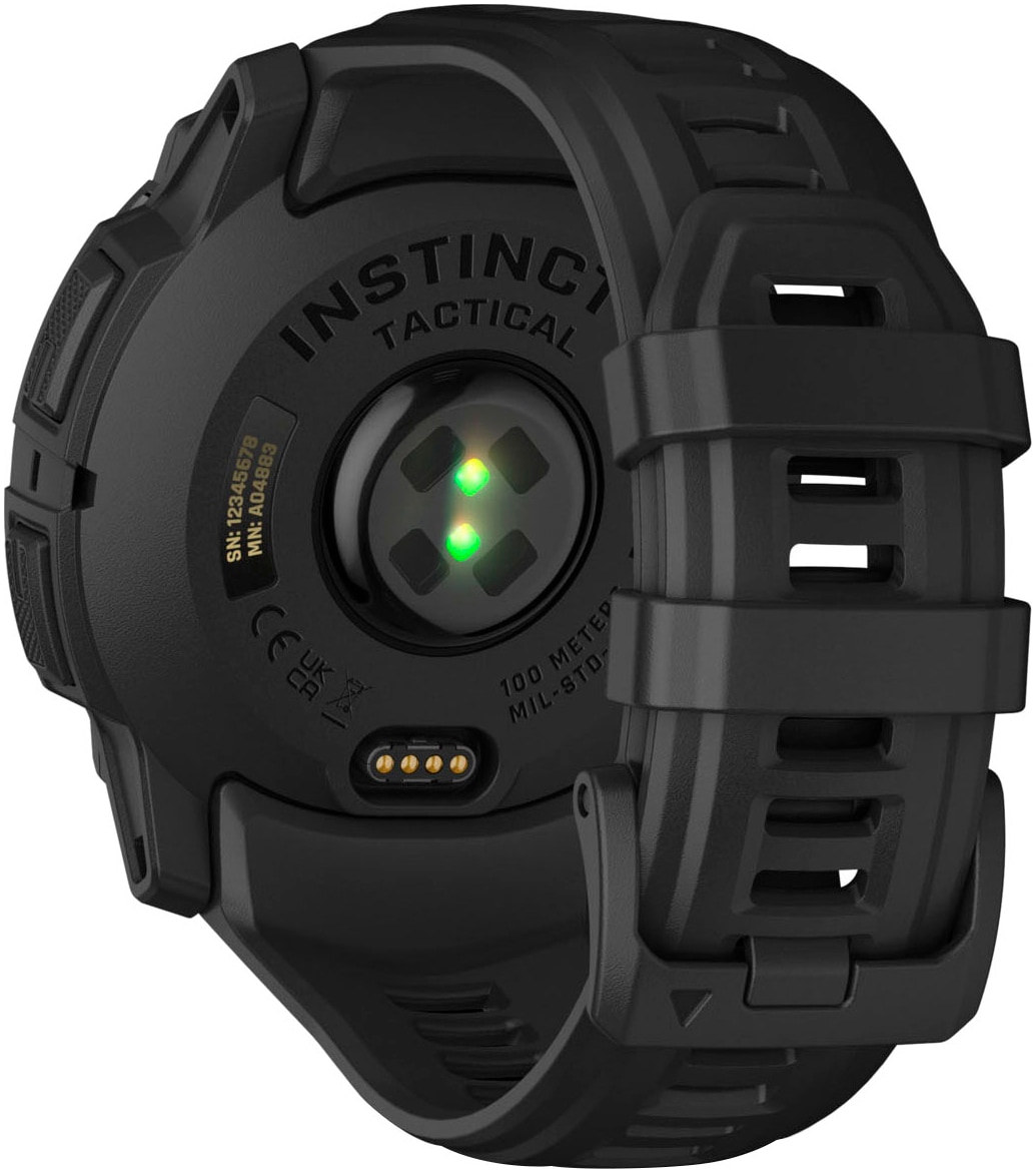 Garmin Smartwatch »Instinct 3 AMOLED 50 mm Tactical Edition«(/ 1,3 ″) Garmin
