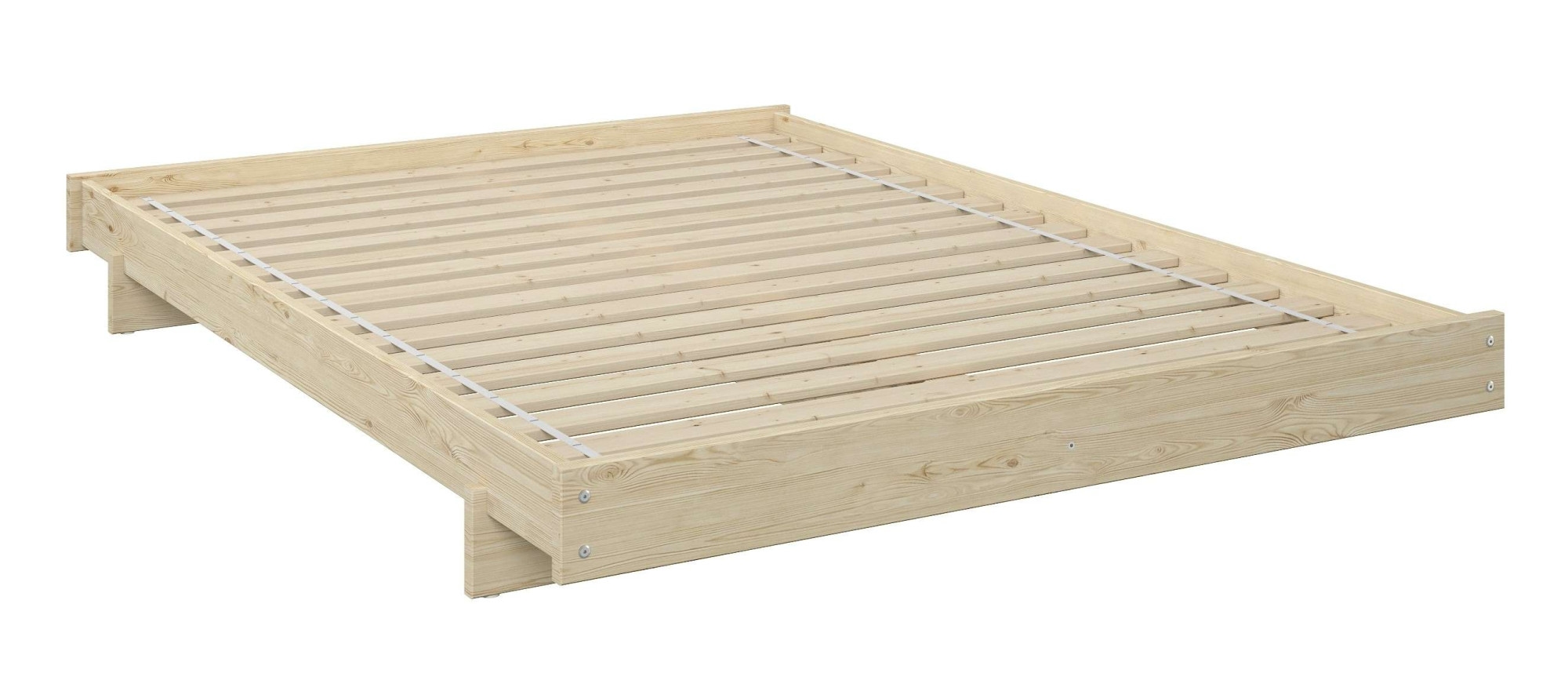 GOODproduct Bettgestell »Senja, Bett, Massivholzbett, minimalistisches Design« B/T/H: 148/205,1/22,6 cm,  inklusive Lattenrost, Liegefläche 140x200 cm, aus massiver Kiefer