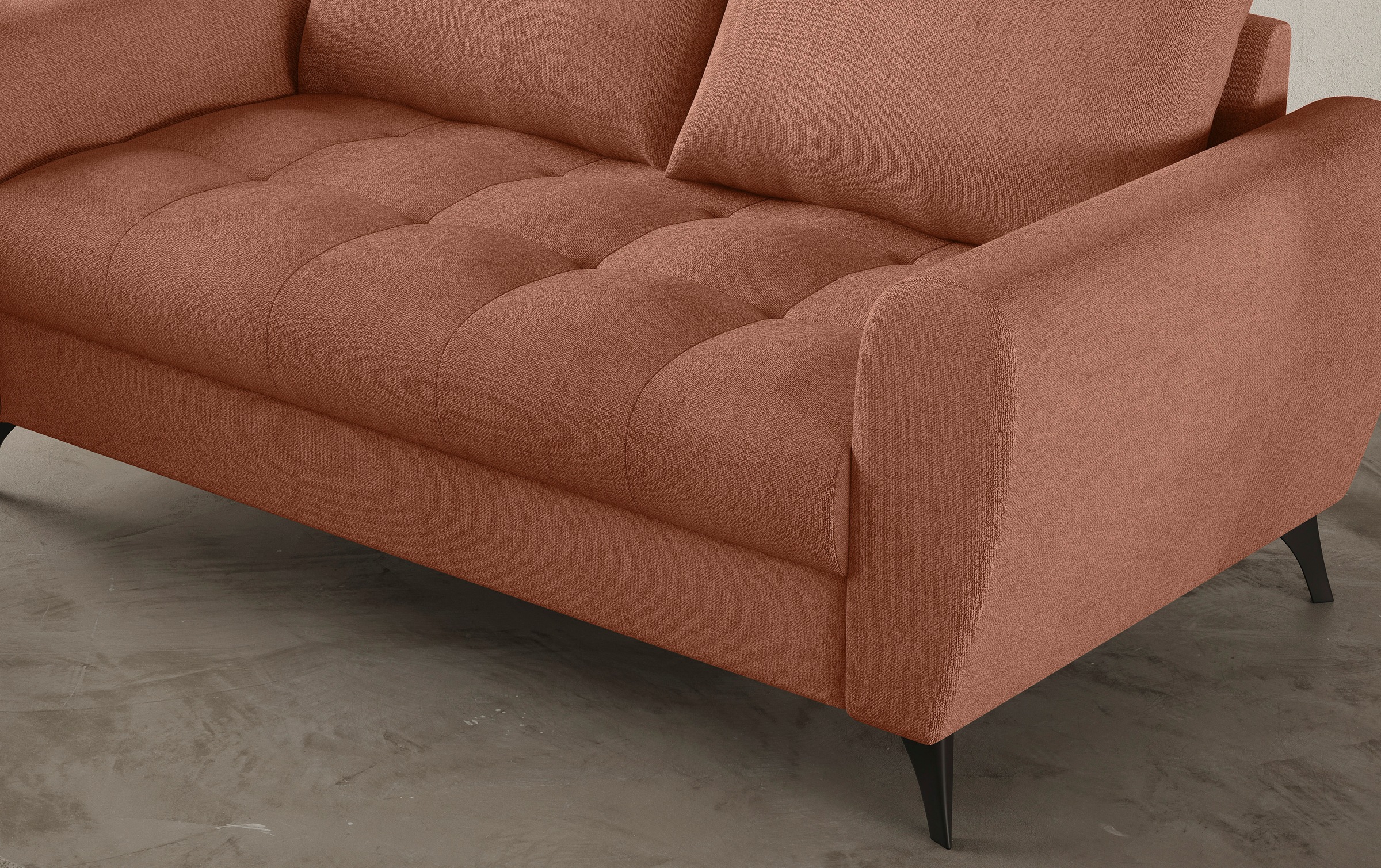 Mr. Couch 2,5-Sitzer »Blackburn II«, Mit Kaltschaumpolsterung bis 140 kg belastbar