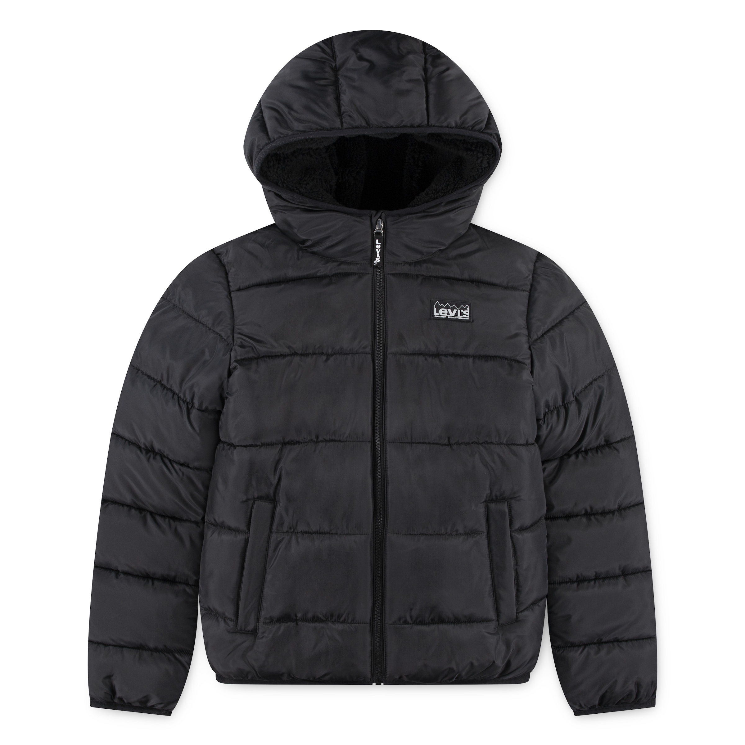 Image of Levis Kids Steppjacke "LVB SHERPA LINED MDWT PU" mit Kapuze warm wattiert