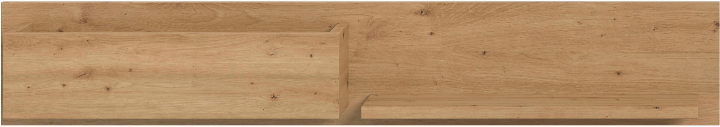 INOSIGN Wandregal »EVRID, Breite 110cm, inkl. 1 Ablageboden & 1 offenem Fach« individuell mit anderen Artikel der Serie EVRID erweiterbar, 1 Stk. tlg. Wandboard, Ablageboard, Regal, Regalboard, Wandpaneel