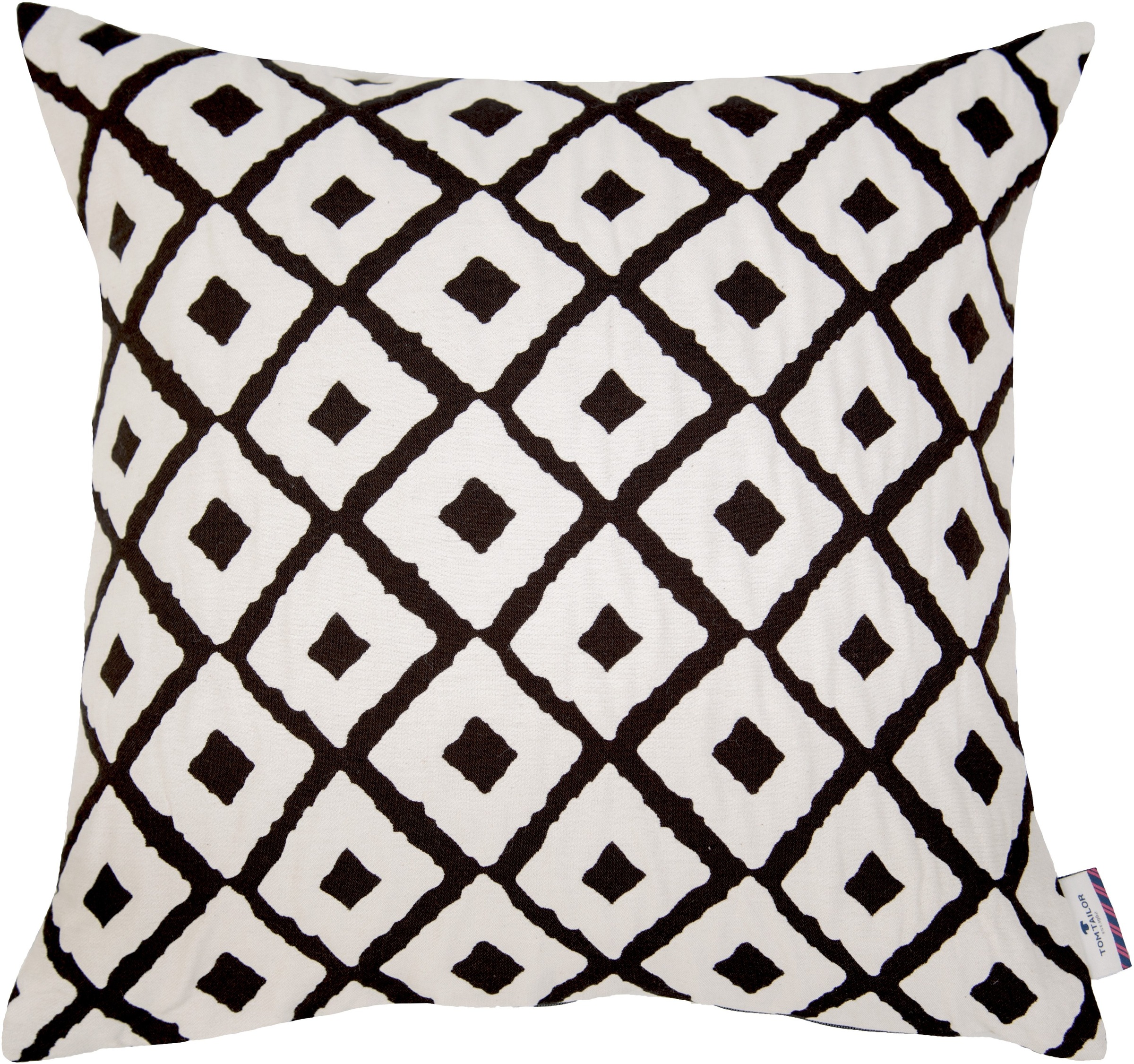 TOM TAILOR HOME Dekokissen "Small Squares" Kissenhülle ohne Füllung, 1 Stück