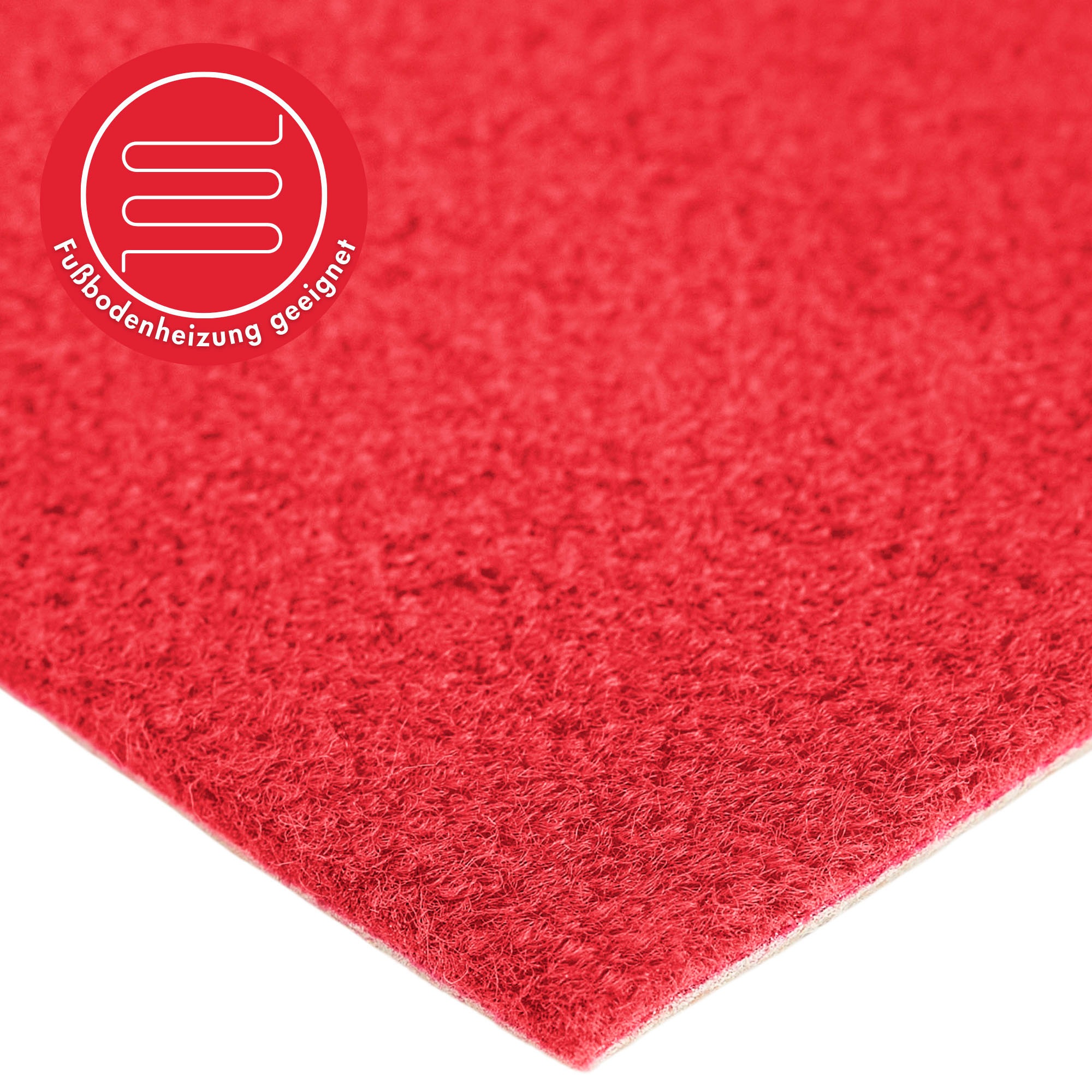 Andiamo Teppichboden »Sina, Velours, Made in Belgium«, rechteckig, 9 mm Höhe, Uni Farben, Breite 400 cm, strapazierfähig, pflegeleicht, Wohnzimmer