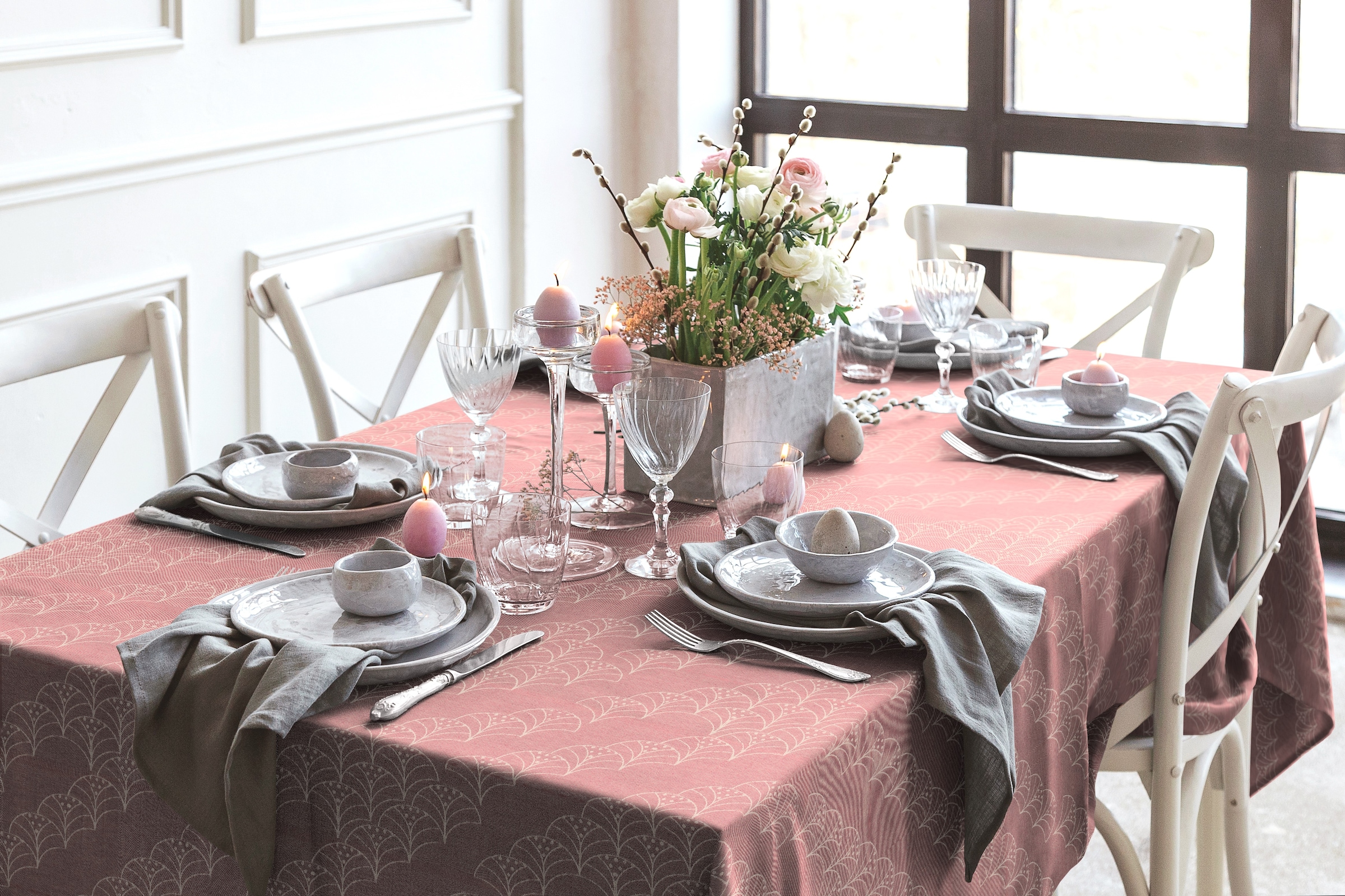 Adam Tischdecke »Argentinian Criolla Light« aus 100% Bio-Baumwolle