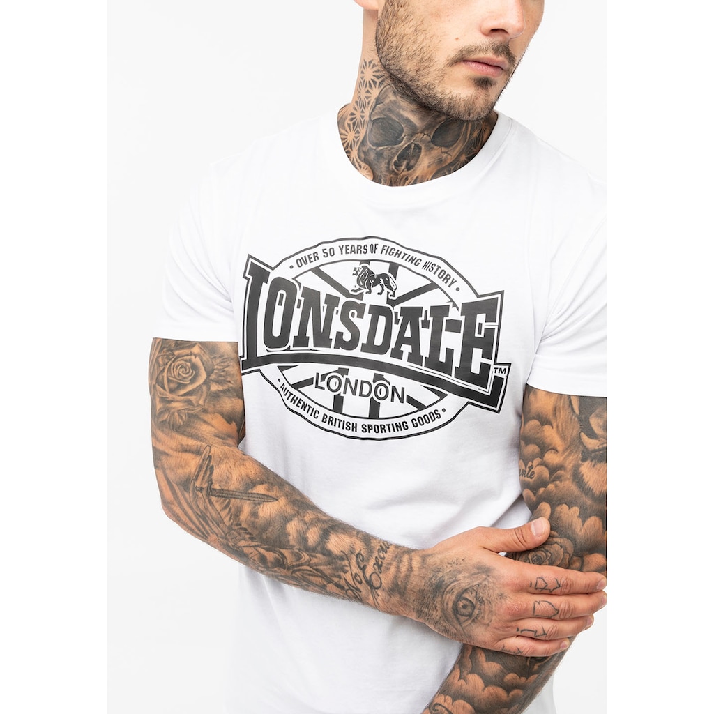 Lonsdale T-Shirt »CLONKEEN«, (Packung, 2 tlg., 2-er Pack)