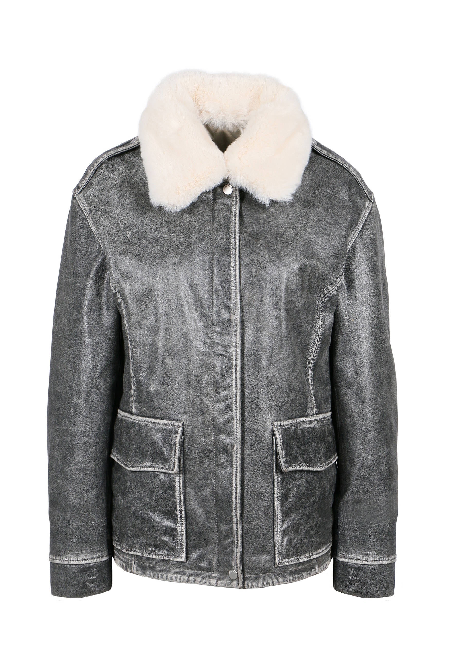 Image of Freaky Nation Lederjacke "Go For-FN"