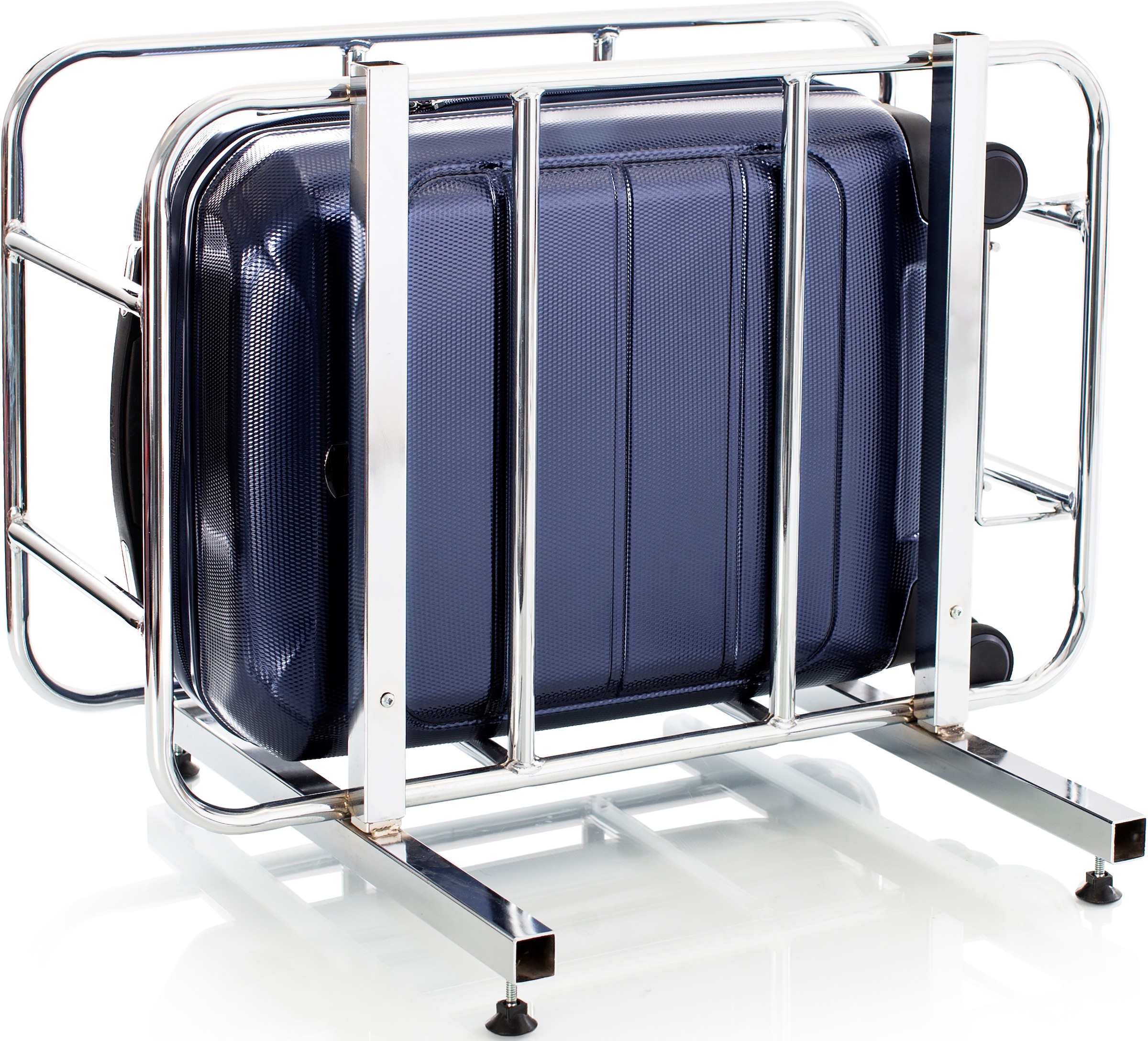 Heys Hartschalen-Trolley »Eco Case, 53 cm, Navy Blau«, 4 Rollen, Heys x Joachim Llambi Handgepäck-Koffer Reisegepäck