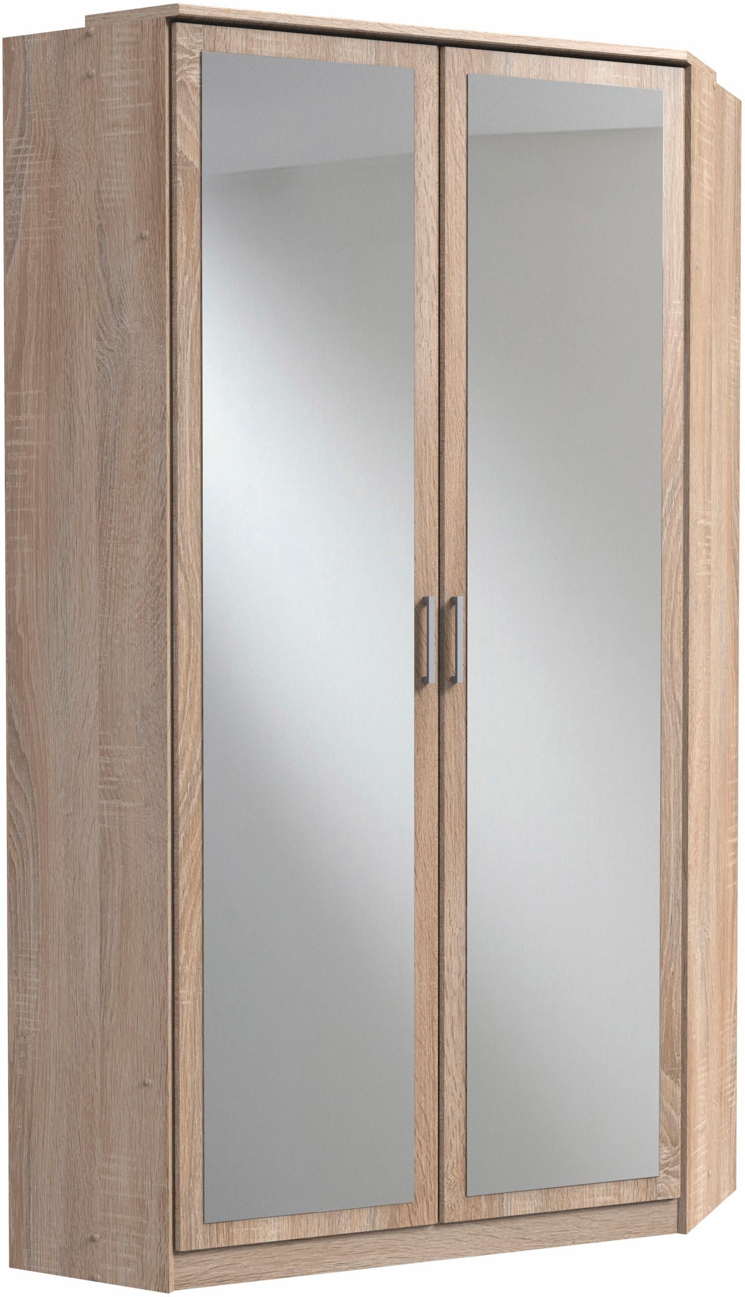 Wimex Eckkleiderschrank »Click«, mit 2 Spiegeltüren