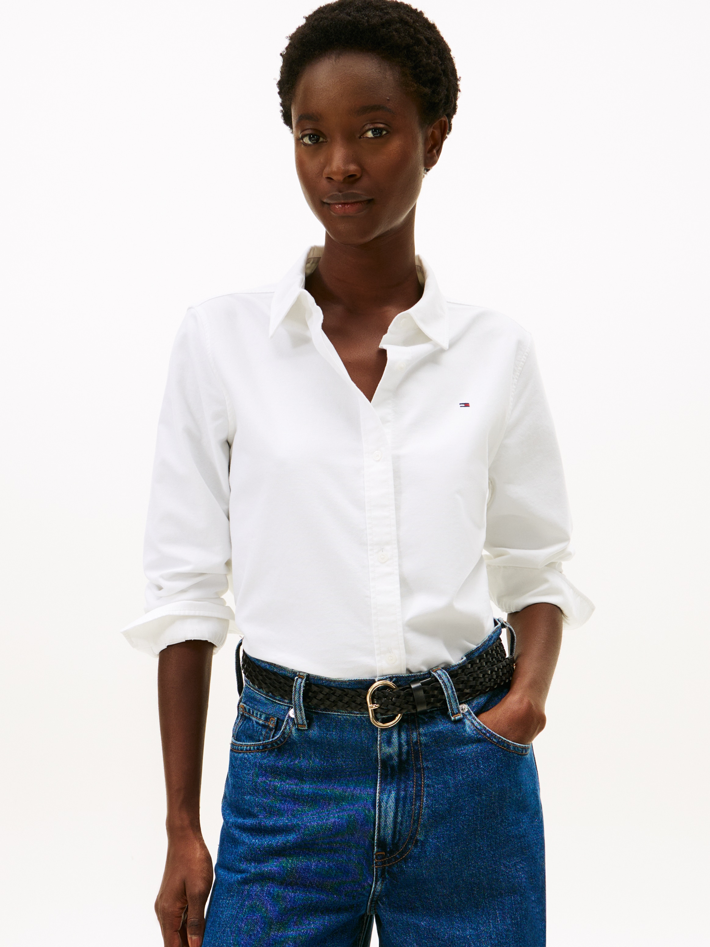 Tommy Hilfiger Blouse chemise »COTTON EASY SHIRT«