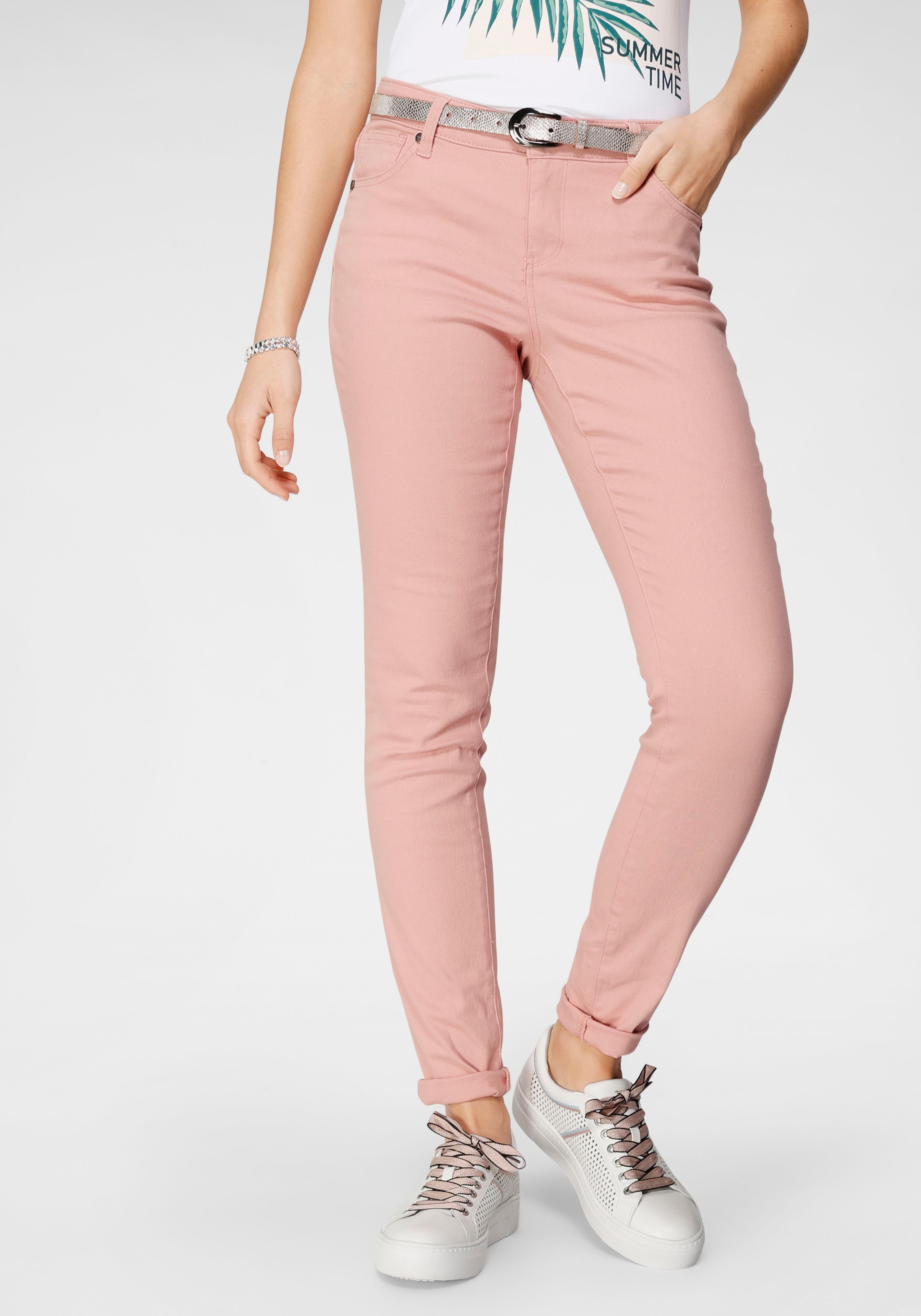 Image of Tamaris 5-Pocket-Hose, aus weichem Twill - NEUE KOLLEKTION bei Ackermann Versand Schweiz