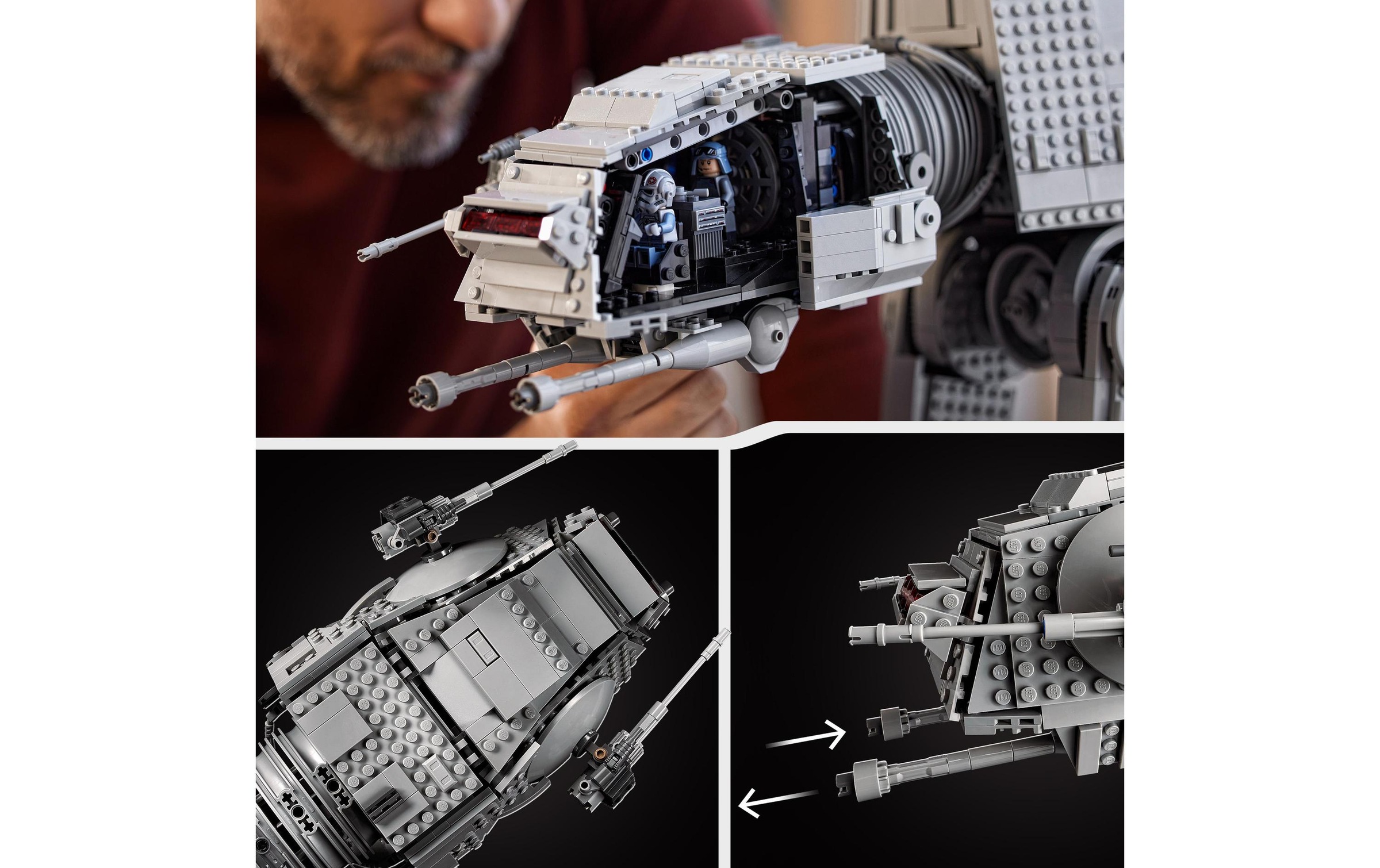 LEGO® Spielbausteine »Star Wars AT-AT 75313«, (6785 St.)